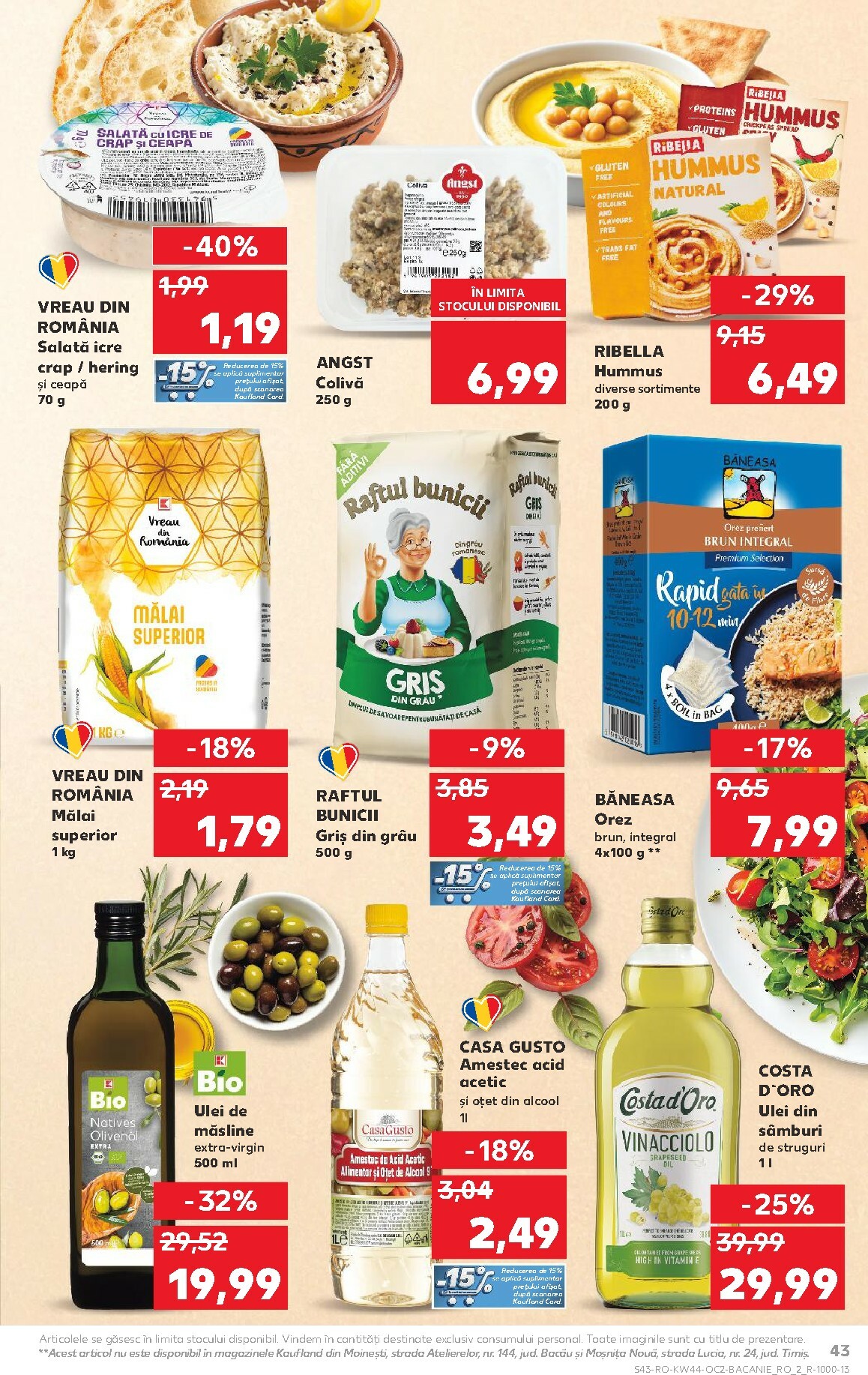 kaufland - Catalog Kaufland online – oferte valabile din 29.10. - page: 43 kaufland - Catalog Kaufland online – oferte valabile din 29.10. - page: 43