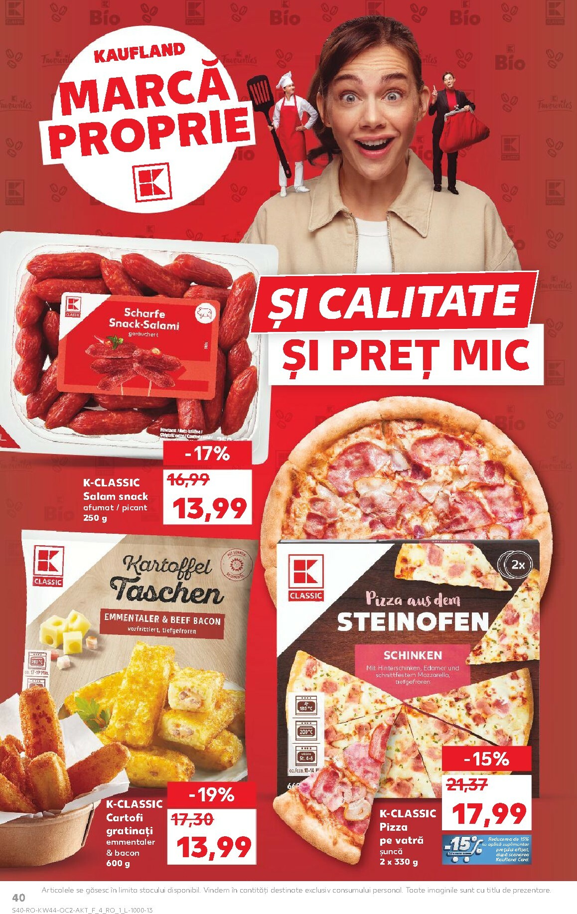 kaufland - Catalog Kaufland online – oferte valabile din 29.10. - page: 40 kaufland - Catalog Kaufland online – oferte valabile din 29.10. - page: 40