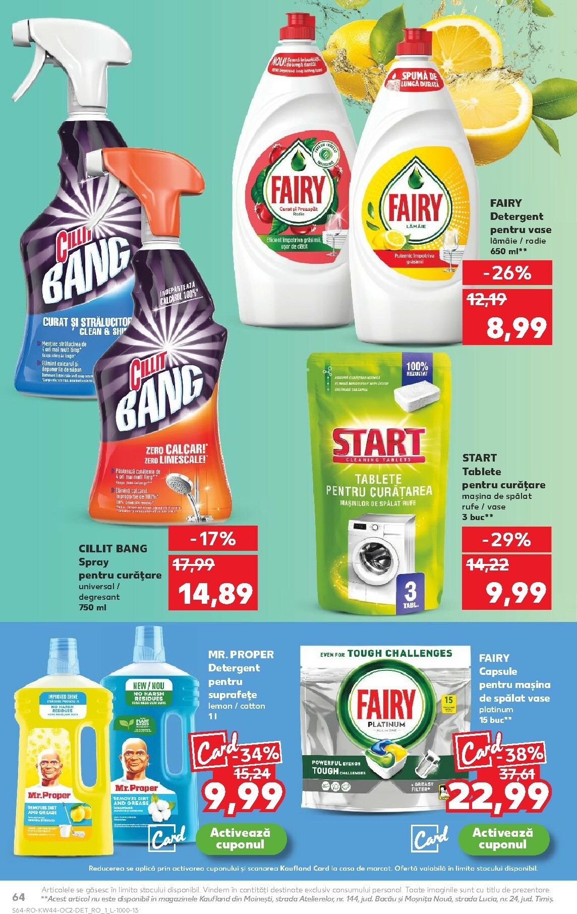 kaufland - Catalog Kaufland online – oferte valabile din 29.10. - page: 64 kaufland - Catalog Kaufland online – oferte valabile din 29.10. - page: 64
