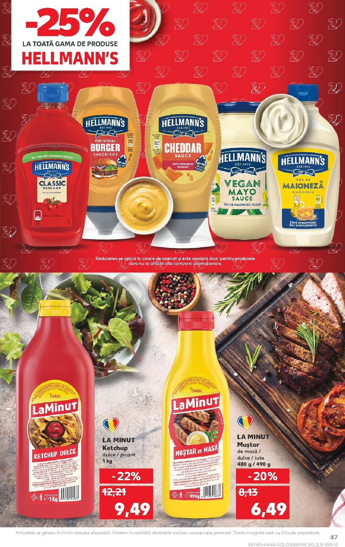kaufland - Catalog Kaufland online – oferte valabile din 29.10. - page: 47 kaufland - Catalog Kaufland online – oferte valabile din 29.10. - page: 47