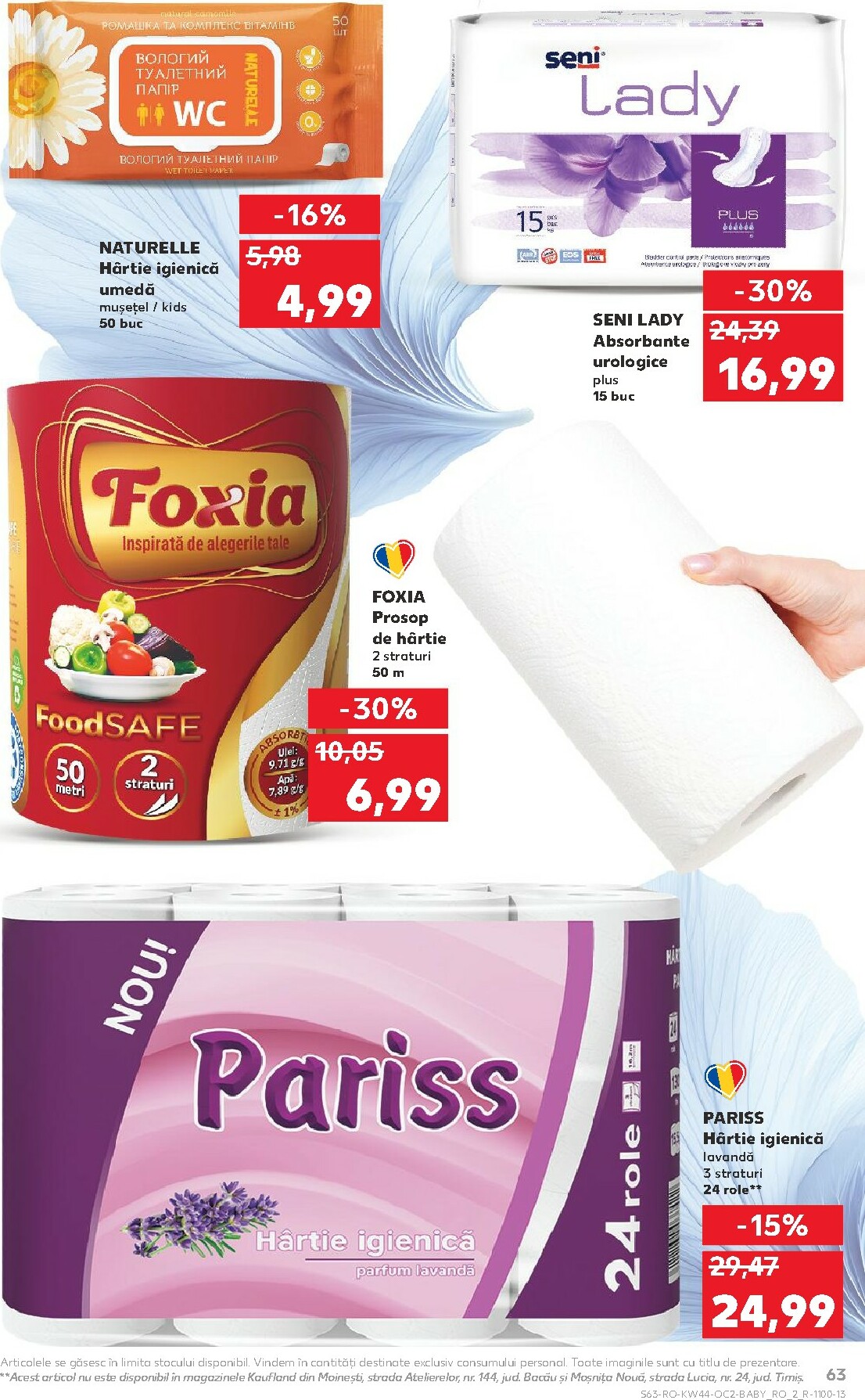 kaufland - Catalog Kaufland online – oferte valabile din 29.10. - page: 63 kaufland - Catalog Kaufland online – oferte valabile din 29.10. - page: 63