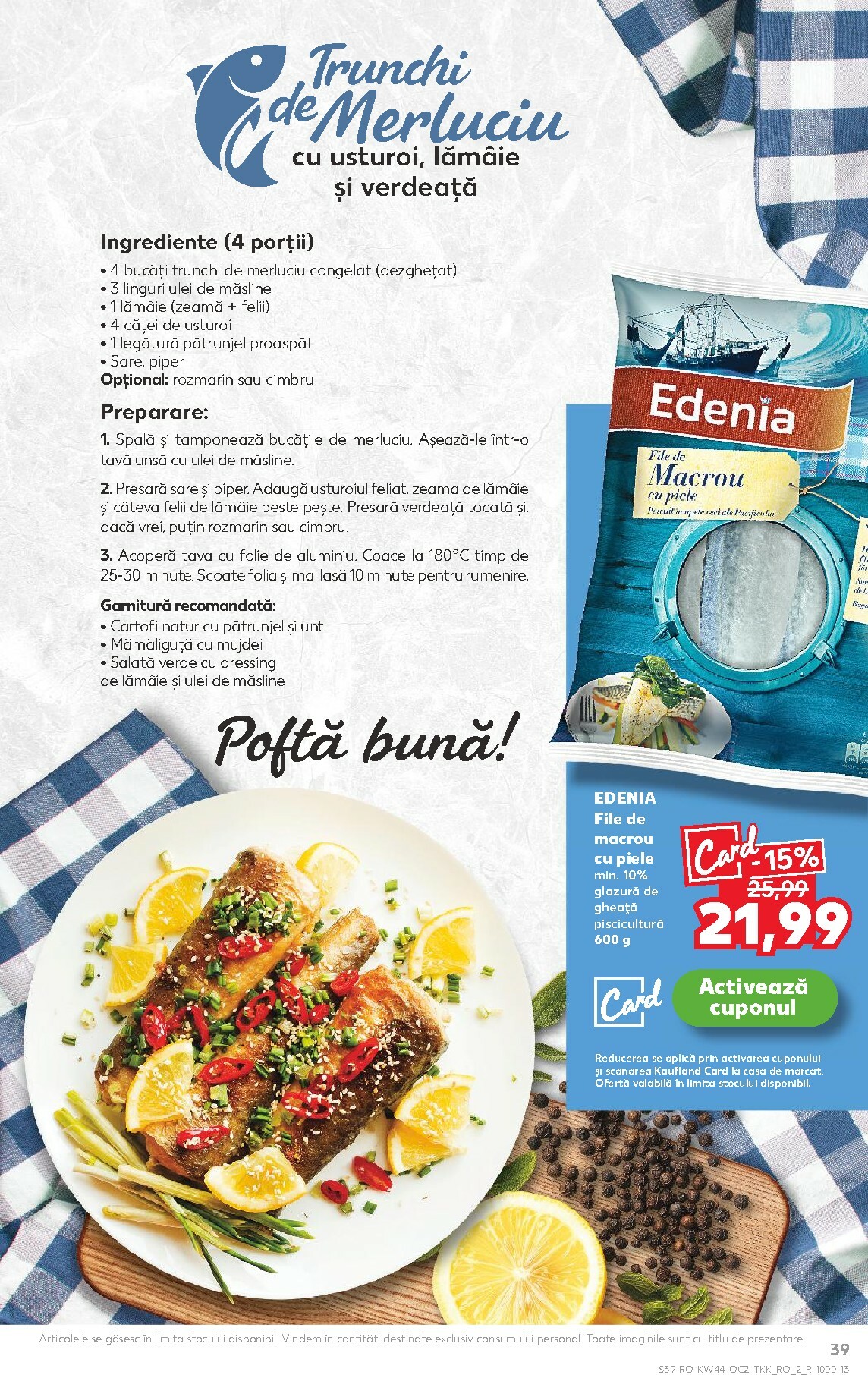 kaufland - Catalog Kaufland online – oferte valabile din 29.10. - page: 39 kaufland - Catalog Kaufland online – oferte valabile din 29.10. - page: 39