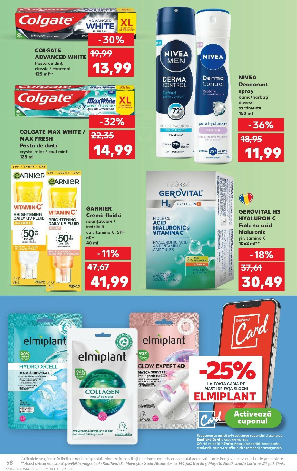 kaufland - Catalog Kaufland online – oferte valabile din 29.10. - page: 58 kaufland - Catalog Kaufland online – oferte valabile din 29.10. - page: 58