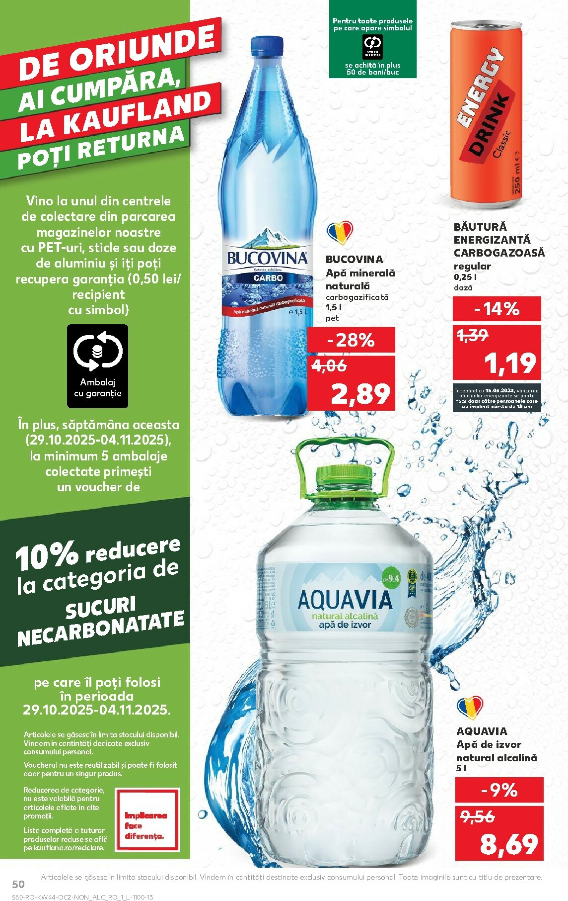 kaufland - Catalog Kaufland online – oferte valabile din 29.10. - page: 50 kaufland - Catalog Kaufland online – oferte valabile din 29.10. - page: 50