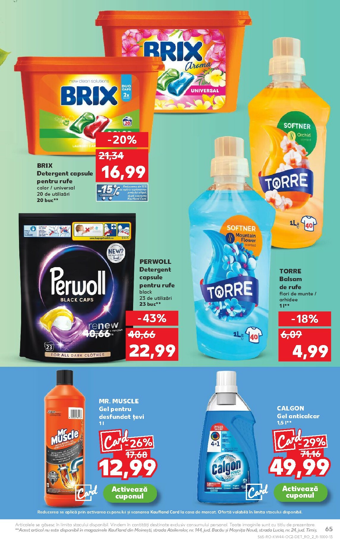 kaufland - Catalog Kaufland online – oferte valabile din 29.10. - page: 65 kaufland - Catalog Kaufland online – oferte valabile din 29.10. - page: 65