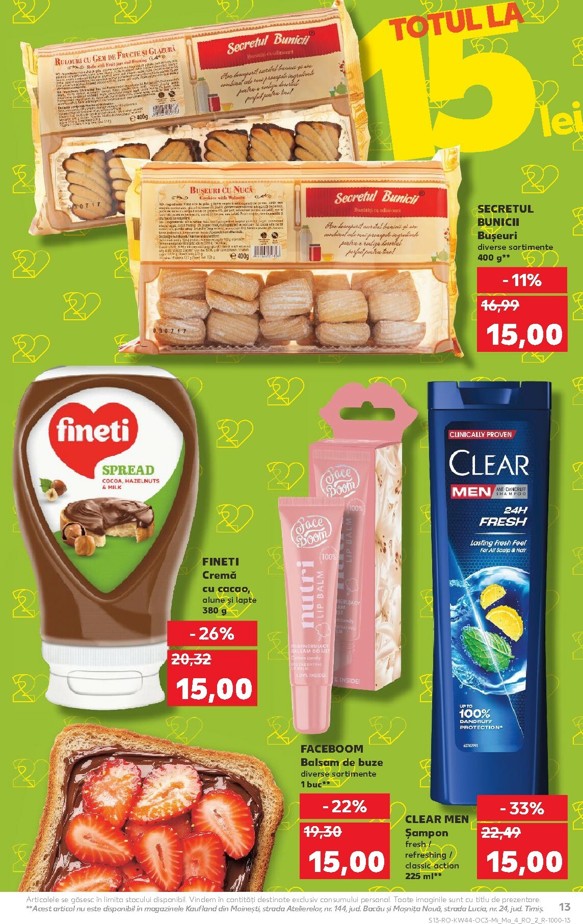 kaufland - Catalog Kaufland - Răsfoiește catalogul tematic online – oferte valabile din 29.10. - page: 13