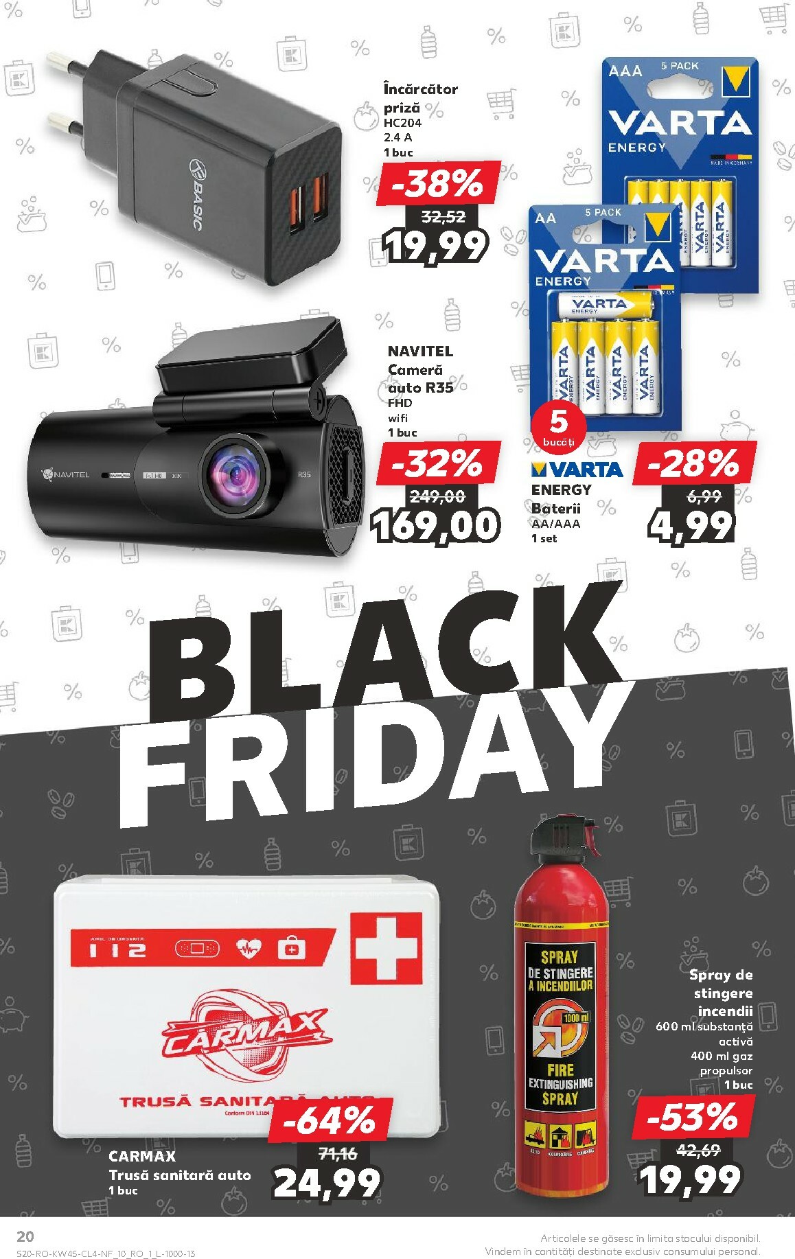 kaufland - Catalog Kaufland - Black Friday online – oferte valabile din 05.11. - page: 20