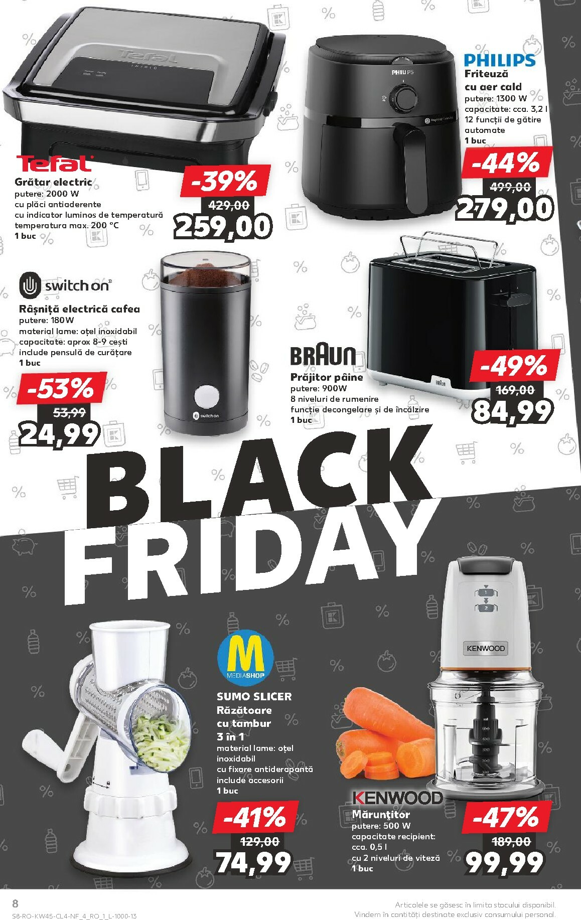 kaufland - Catalog Kaufland - Black Friday online – oferte valabile din 05.11. - page: 8