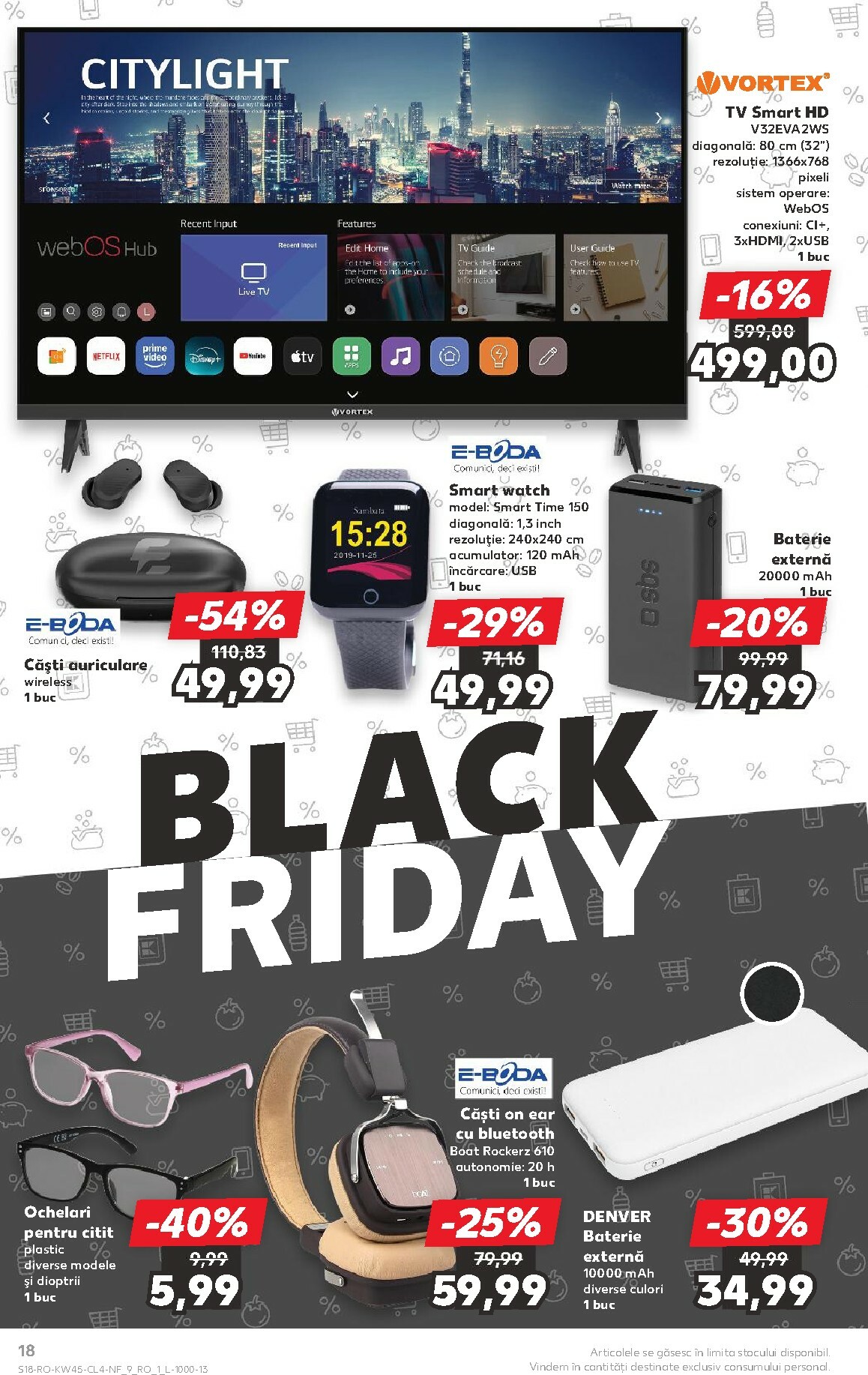 kaufland - Catalog Kaufland - Black Friday online – oferte valabile din 05.11. - page: 18