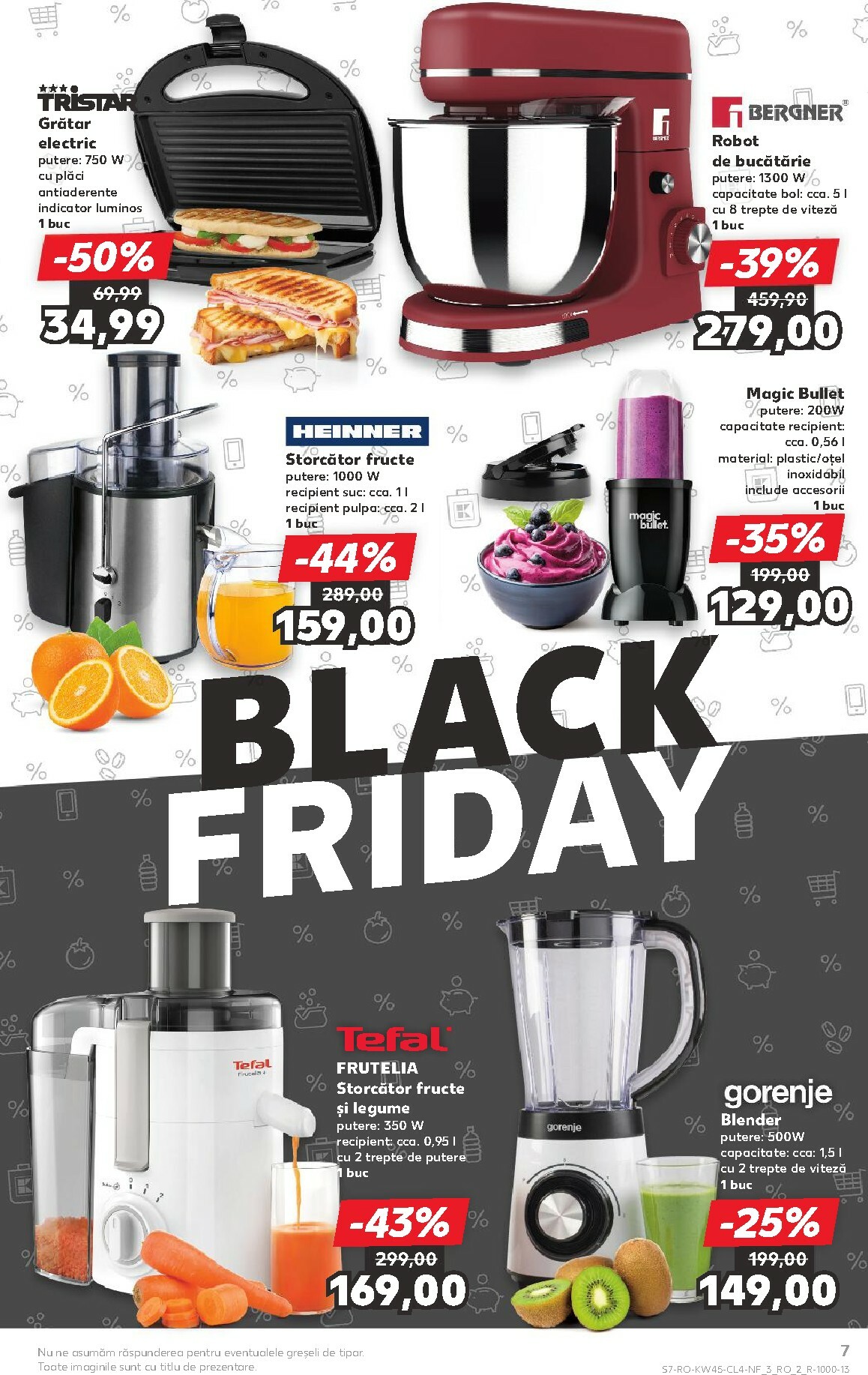 kaufland - Catalog Kaufland - Black Friday online – oferte valabile din 05.11. - page: 7