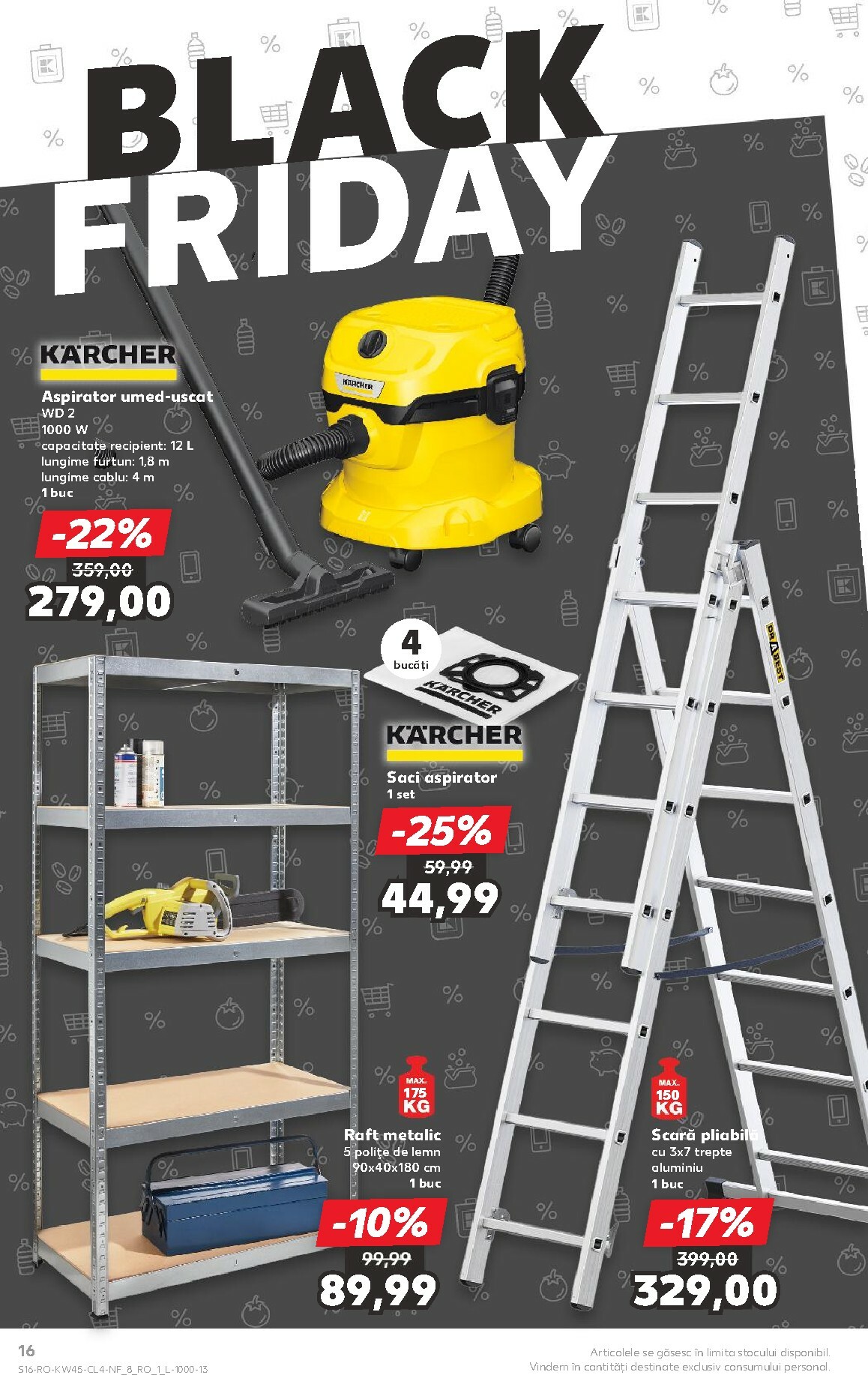 kaufland - Catalog Kaufland - Black Friday online – oferte valabile din 05.11. - page: 16