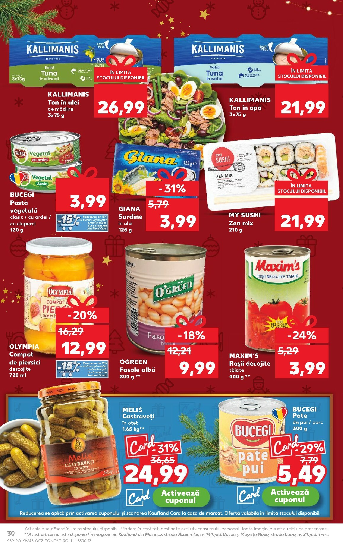 kaufland - Catalog Kaufland online – oferte valabile din 05.11. - page: 30