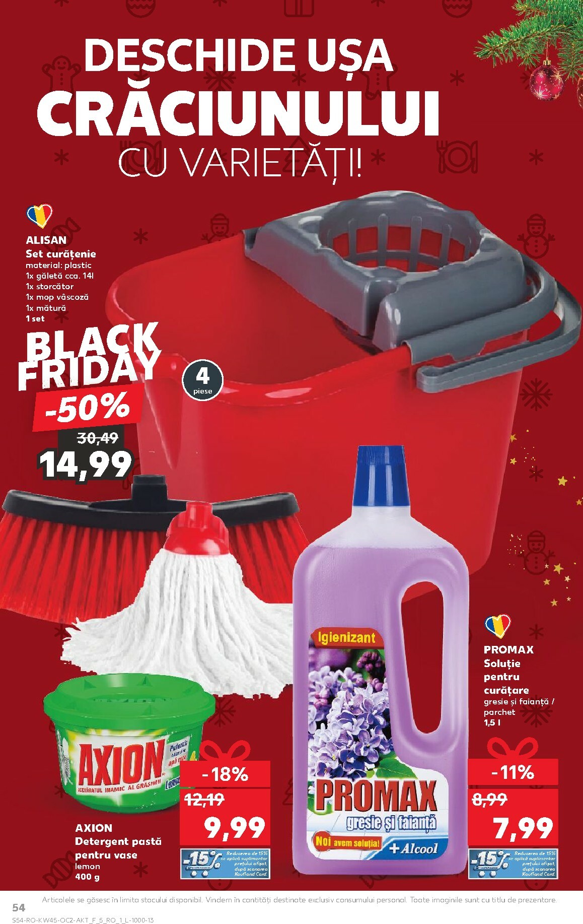 kaufland - Catalog Kaufland online – oferte valabile din 05.11. - page: 54