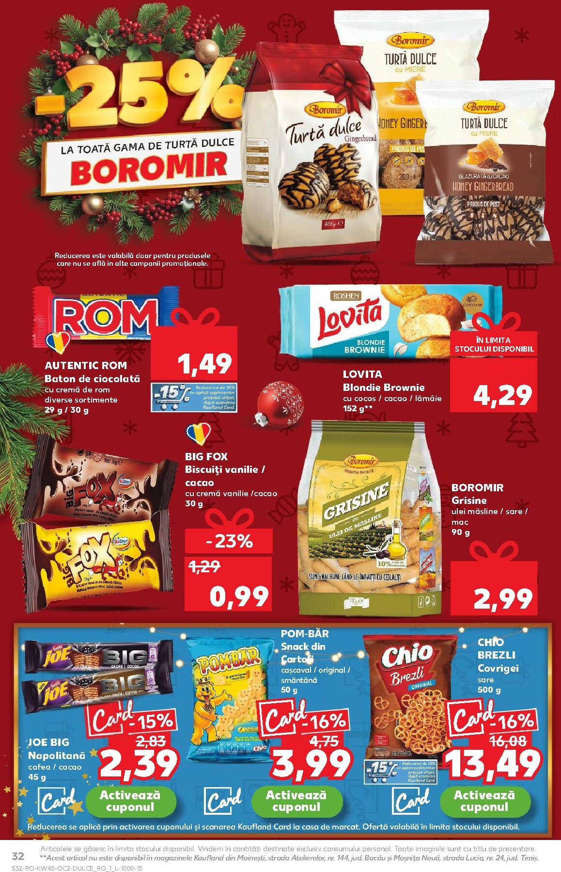 kaufland - Catalog Kaufland online – oferte valabile din 05.11. - page: 32
