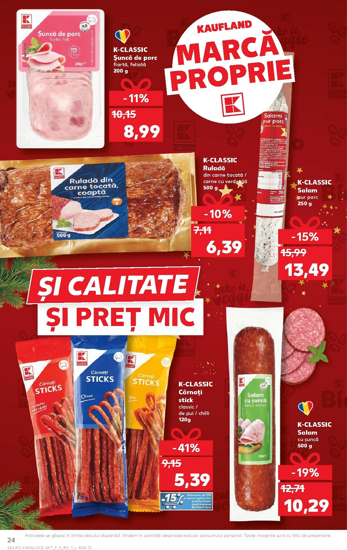 kaufland - Catalog Kaufland online – oferte valabile din 12.11. - page: 24