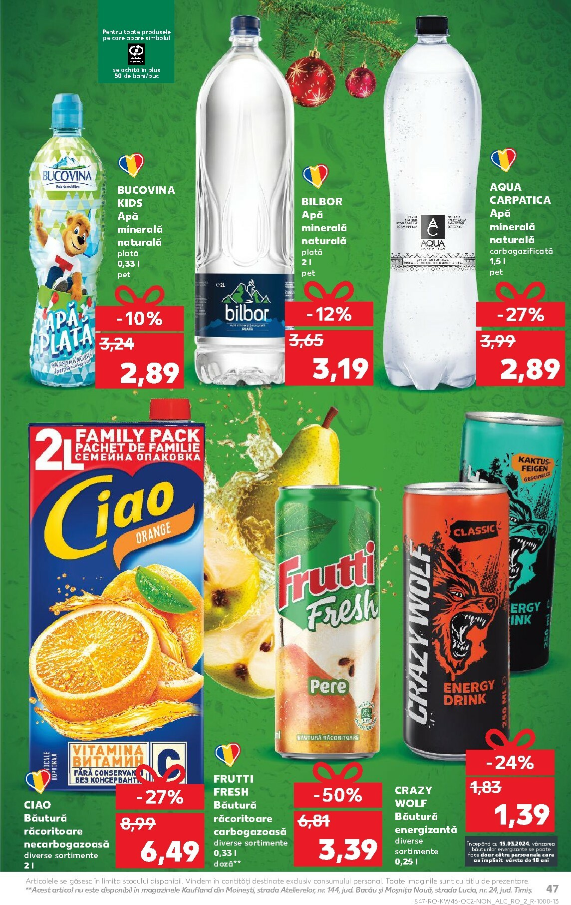 kaufland - Catalog Kaufland online – oferte valabile din 12.11. - page: 47