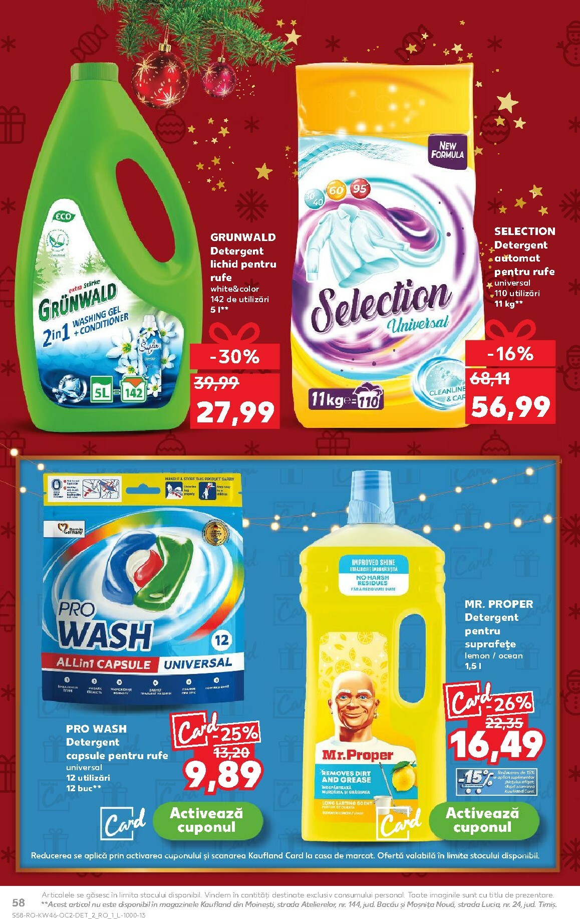 kaufland - Catalog Kaufland online – oferte valabile din 12.11. - page: 58