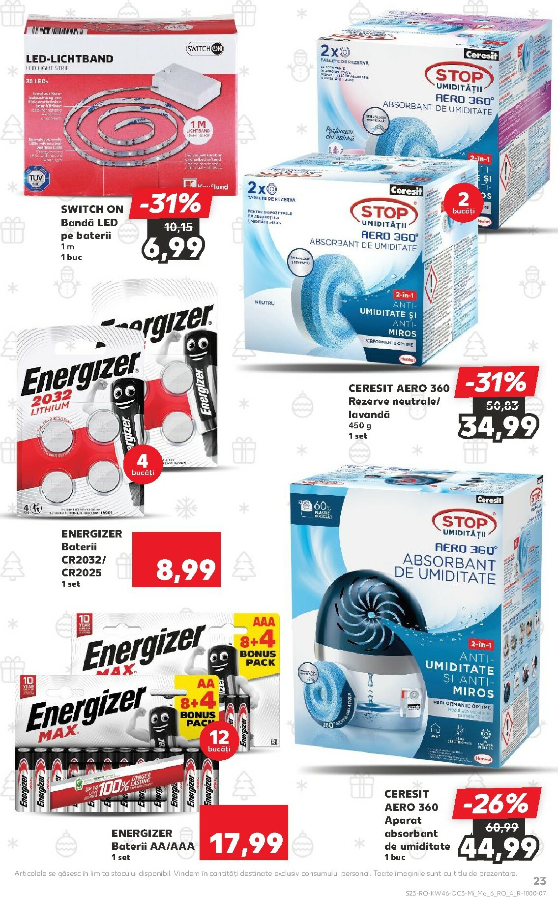 kaufland - Catalog Kaufland - Răsfoiește catalogul tematic online – oferte valabile din 12.11. - page: 23