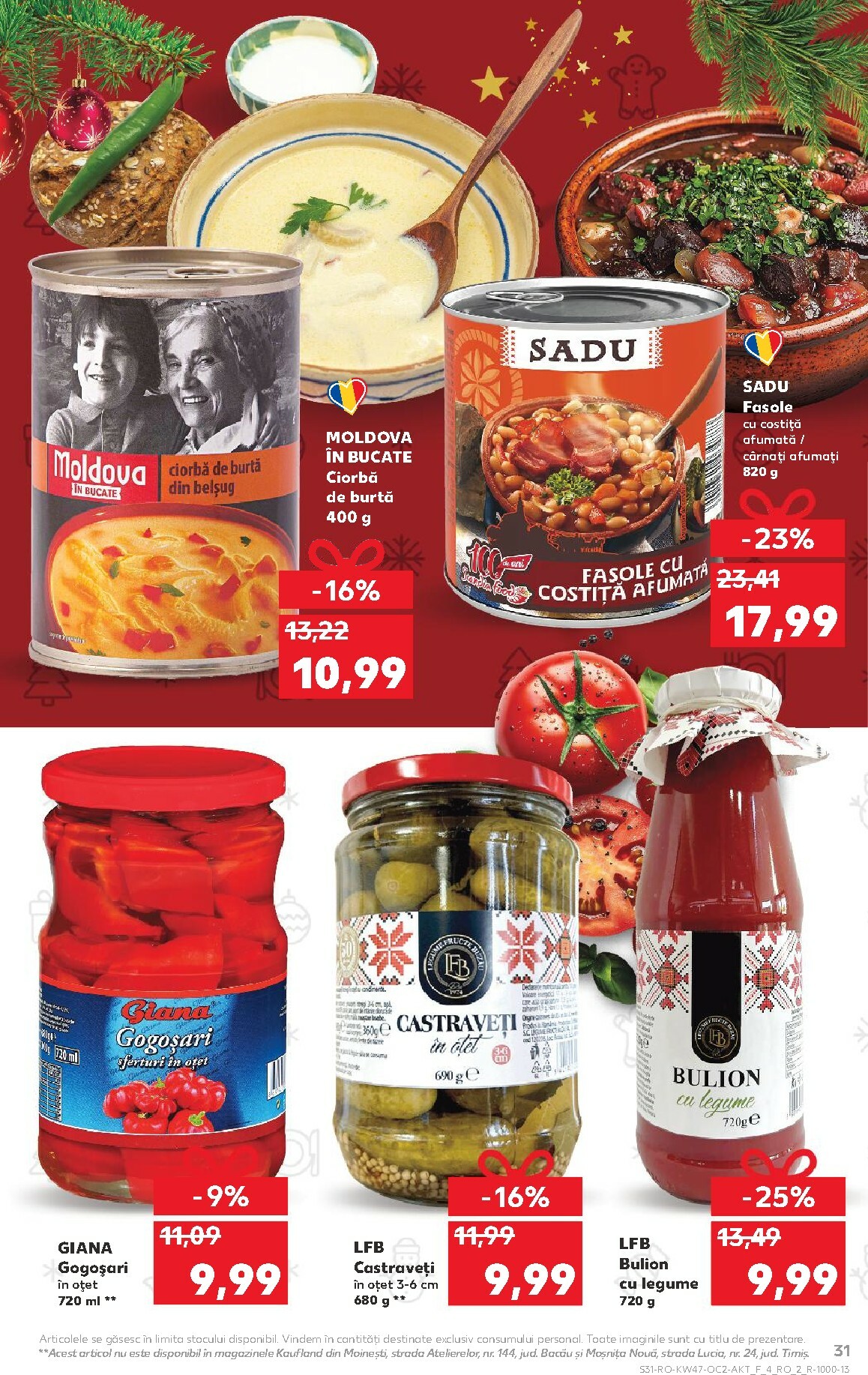 kaufland - Catalog Kaufland online – oferte valabile din 19.11. - page: 31