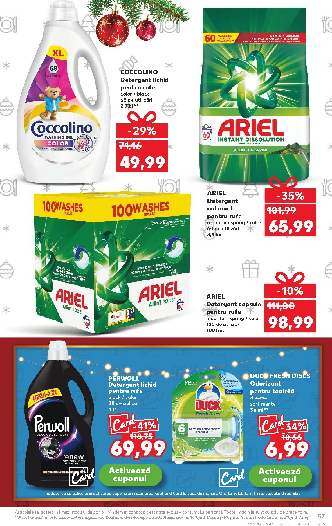 kaufland - Catalog Kaufland online – oferte valabile din 19.11. - page: 57