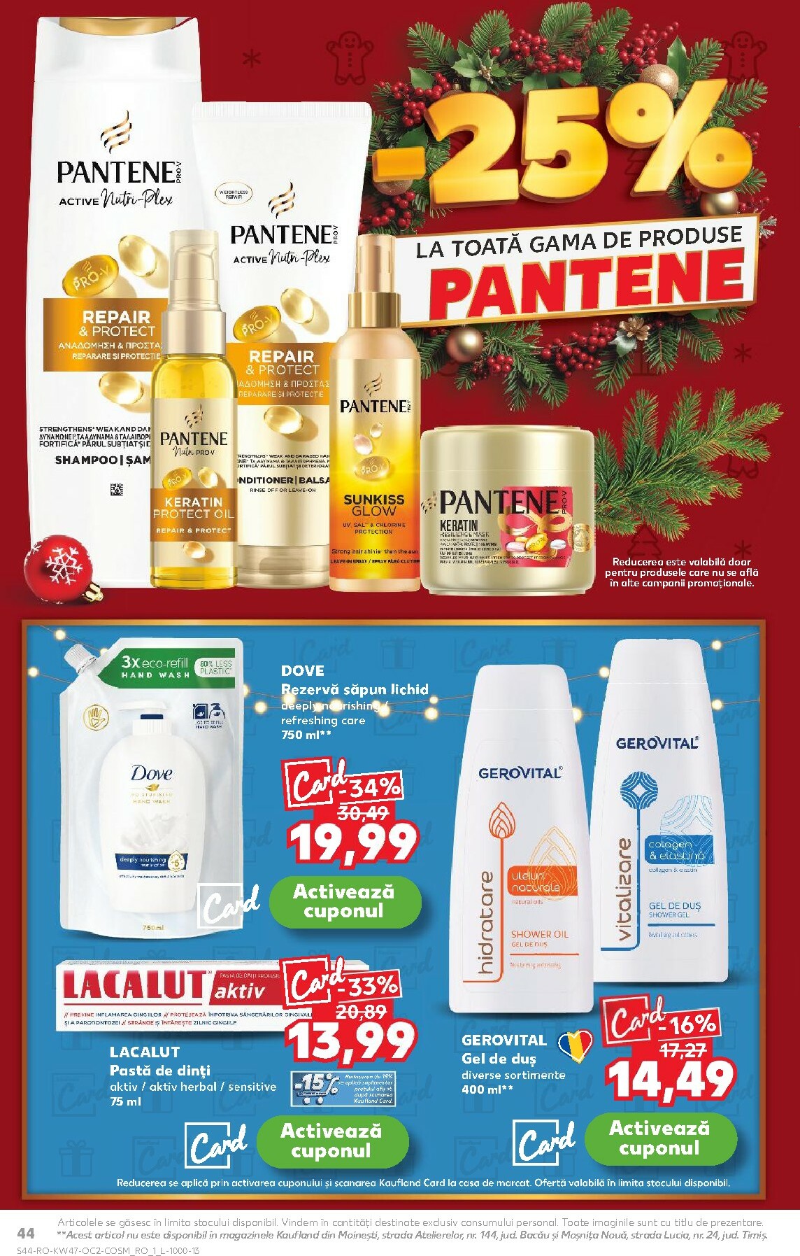 kaufland - Catalog Kaufland online – oferte valabile din 19.11. - page: 44