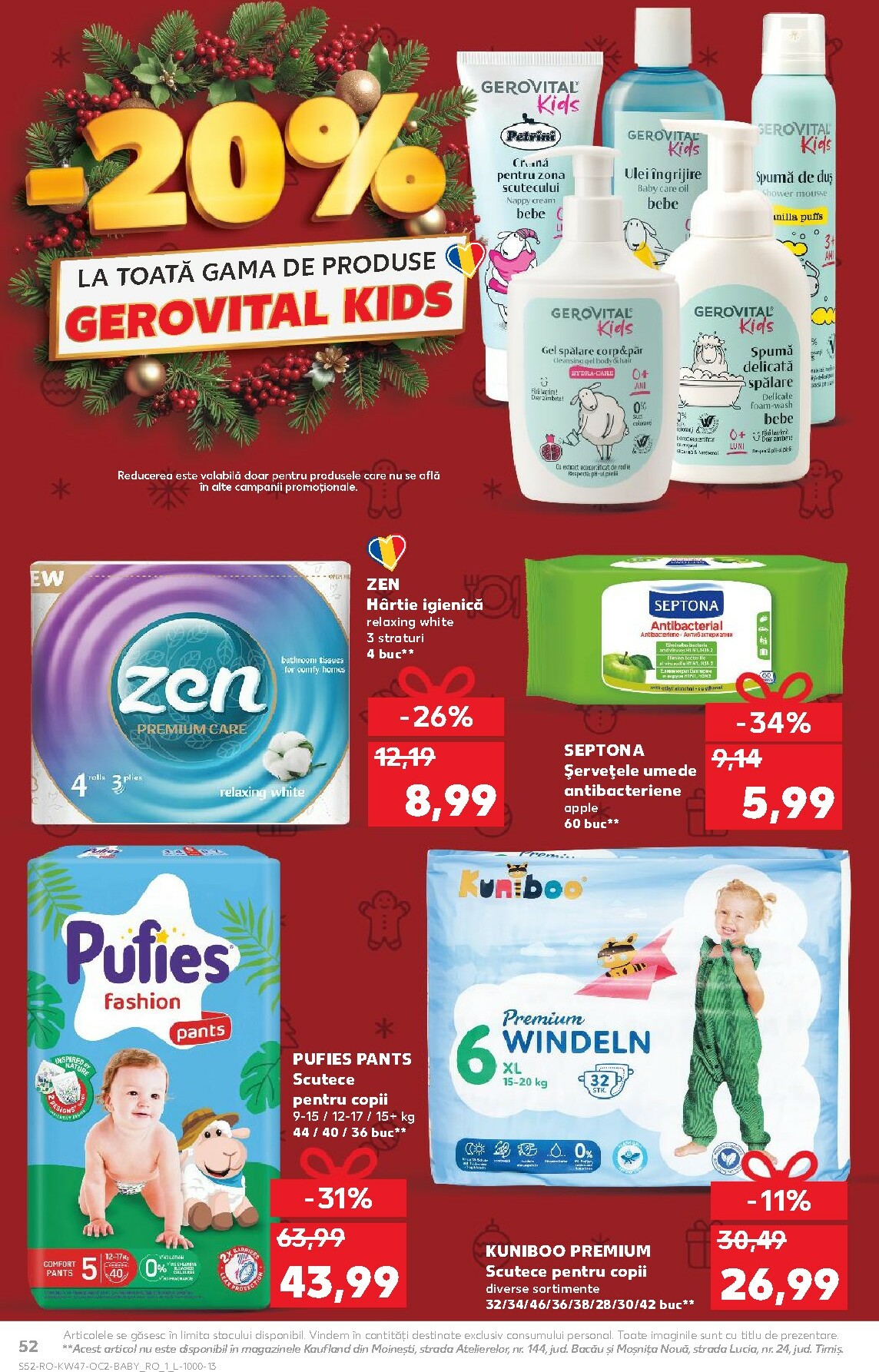 kaufland - Catalog Kaufland online – oferte valabile din 19.11. - page: 52