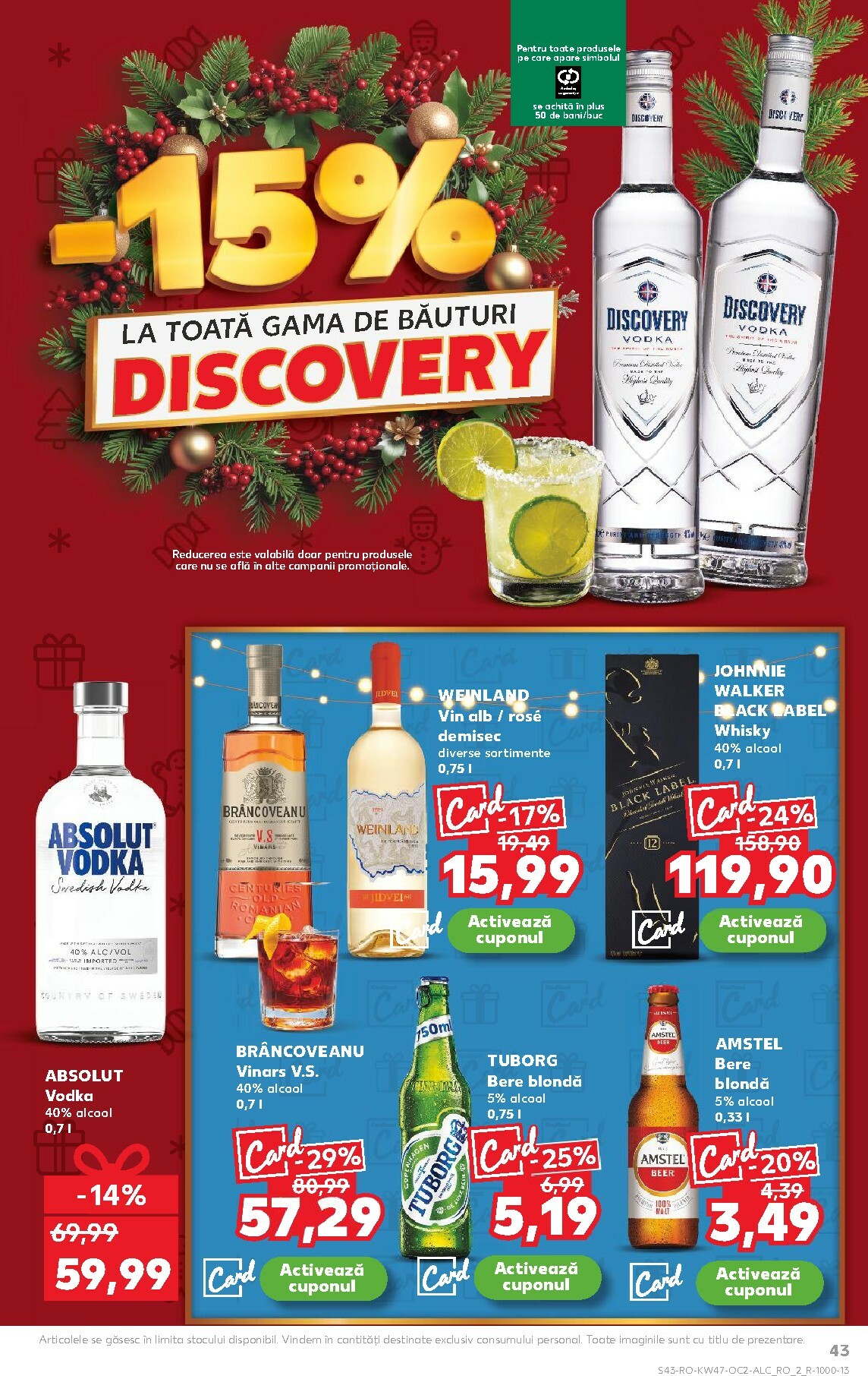 kaufland - Catalog Kaufland online – oferte valabile din 19.11. - page: 43