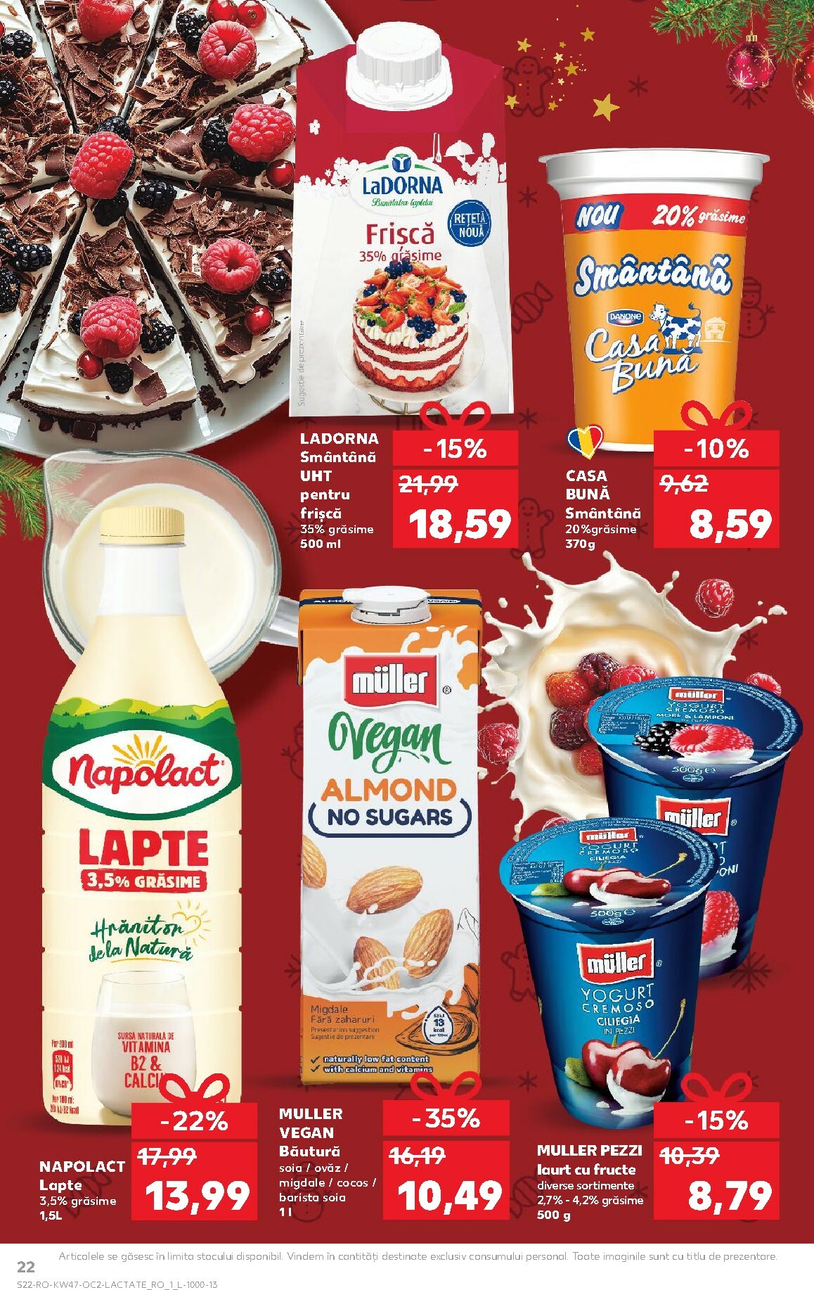 kaufland - Catalog Kaufland online – oferte valabile din 19.11. - page: 22