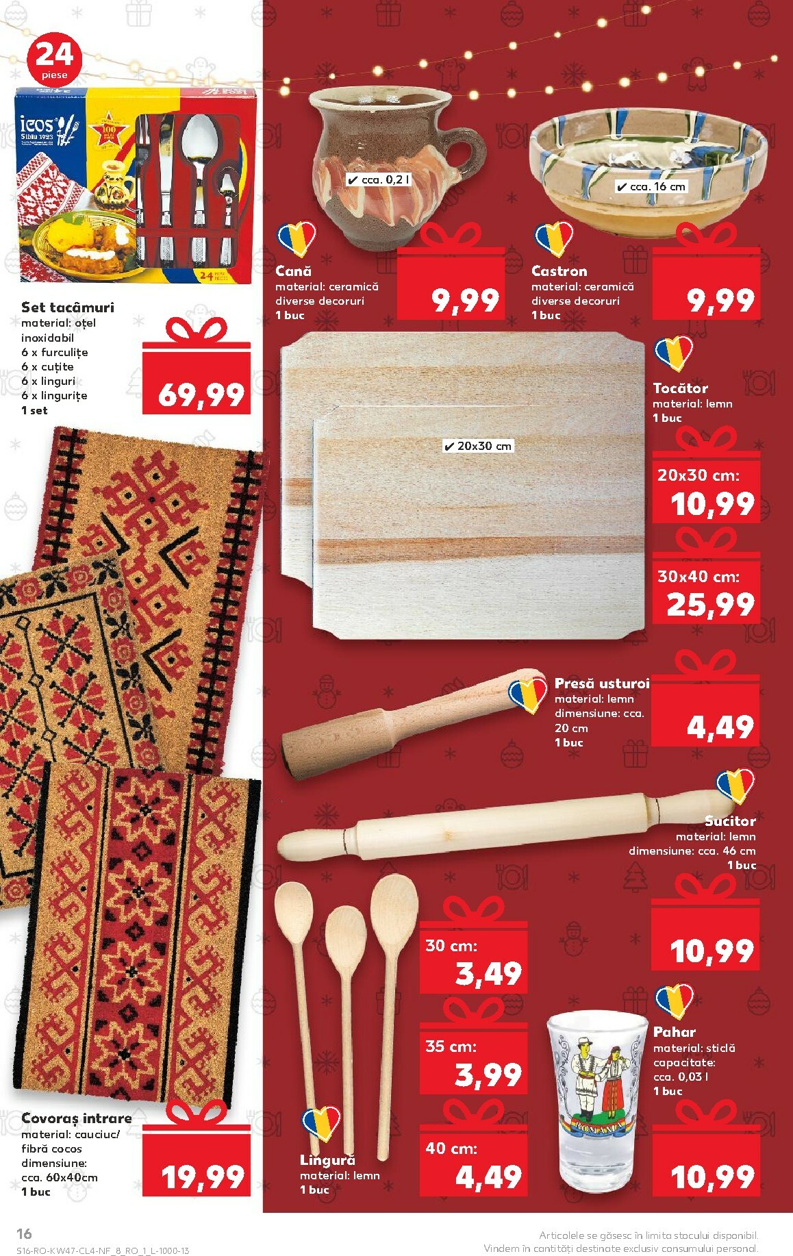 kaufland - Catalog Kaufland - Nonfood online – oferte valabile din 19.11. - page: 16