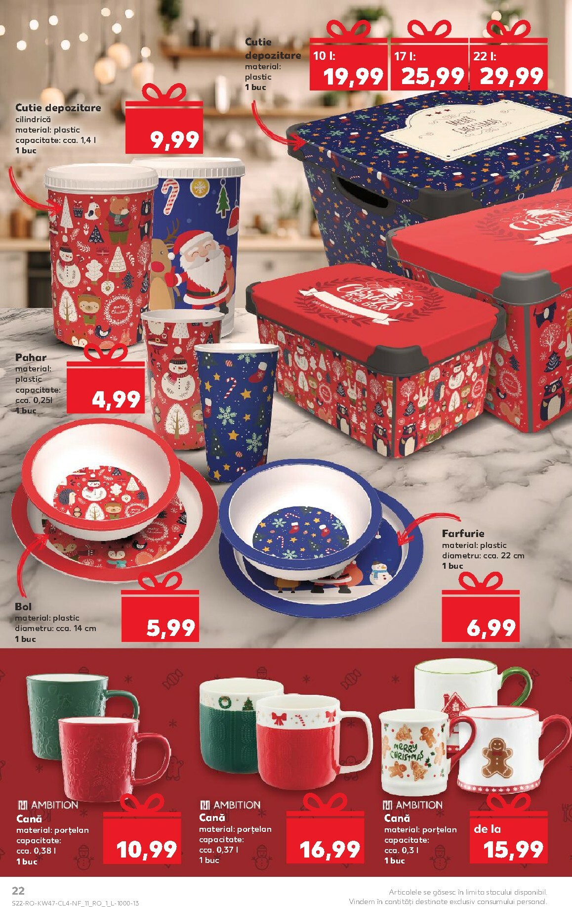 kaufland - Catalog Kaufland - Nonfood online – oferte valabile din 19.11. - page: 22