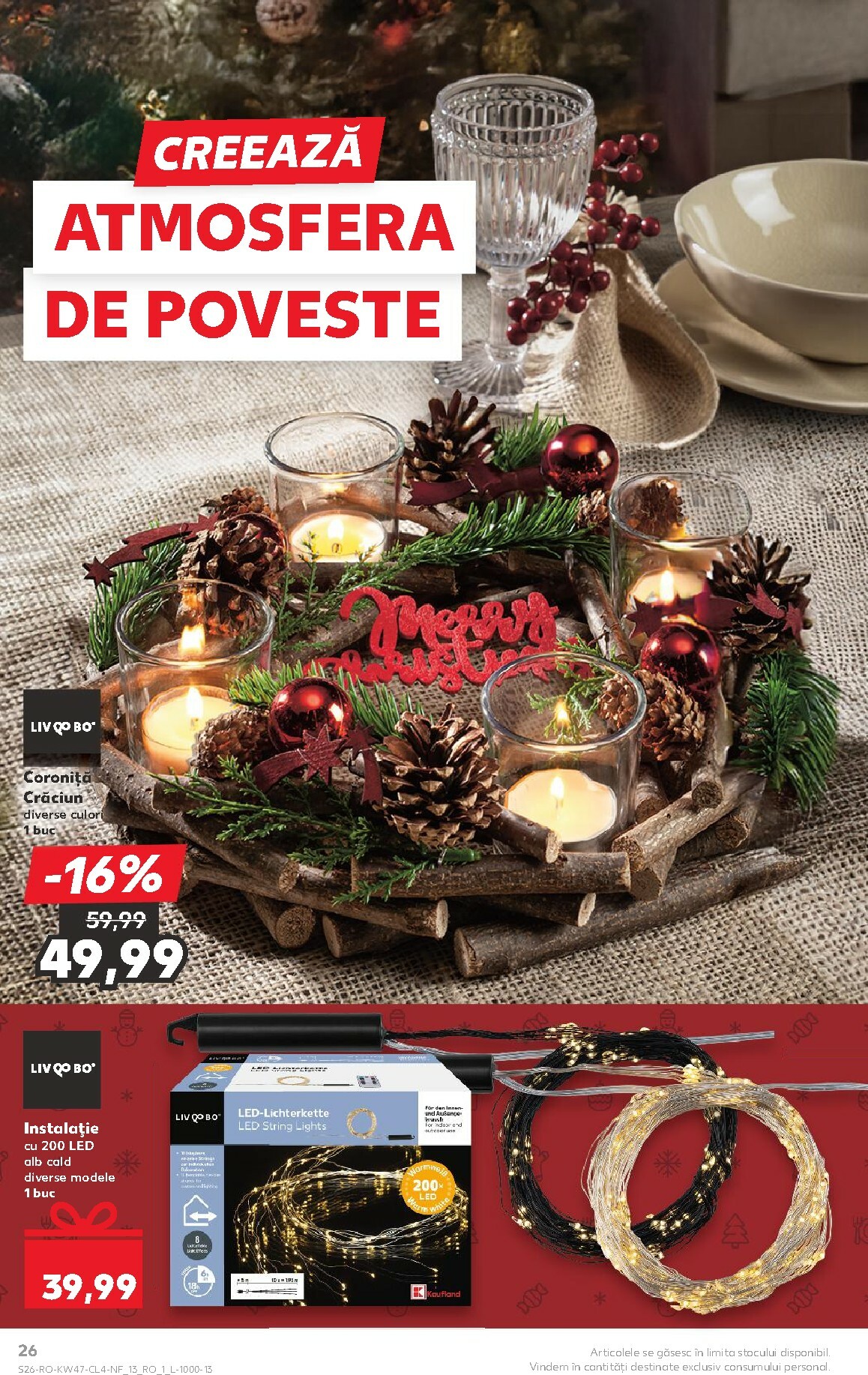 kaufland - Catalog Kaufland - Nonfood online – oferte valabile din 19.11. - page: 26
