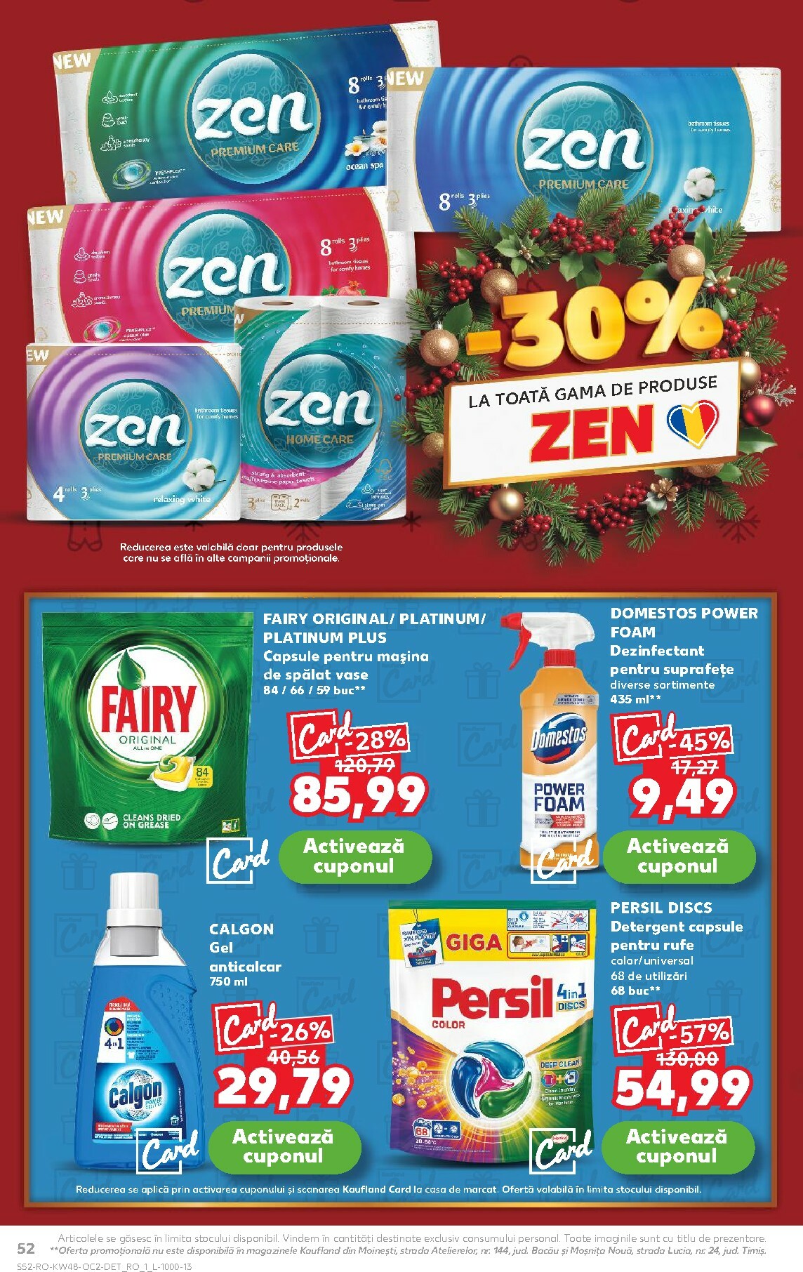 kaufland - Catalog Kaufland online – oferte valabile din 26.11. - page: 52
