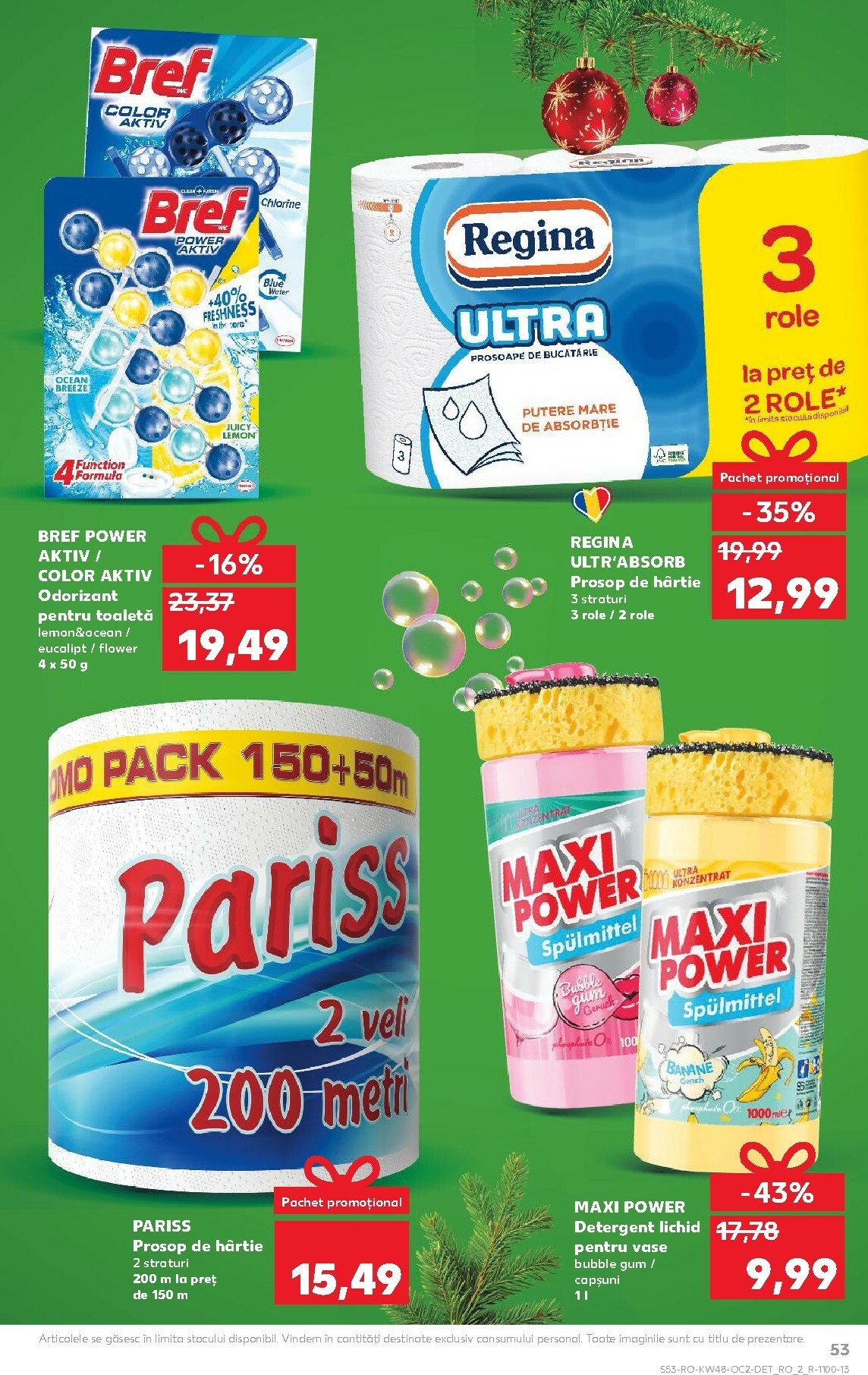 kaufland - Catalog Kaufland online – oferte valabile din 26.11. - page: 53