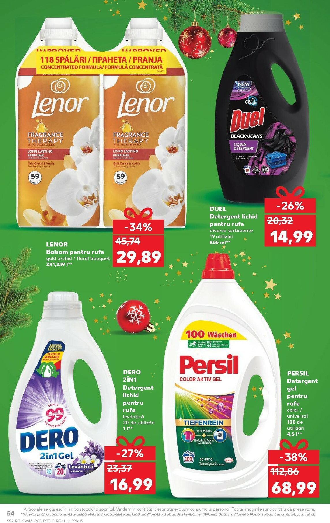kaufland - Catalog Kaufland online – oferte valabile din 26.11. - page: 54