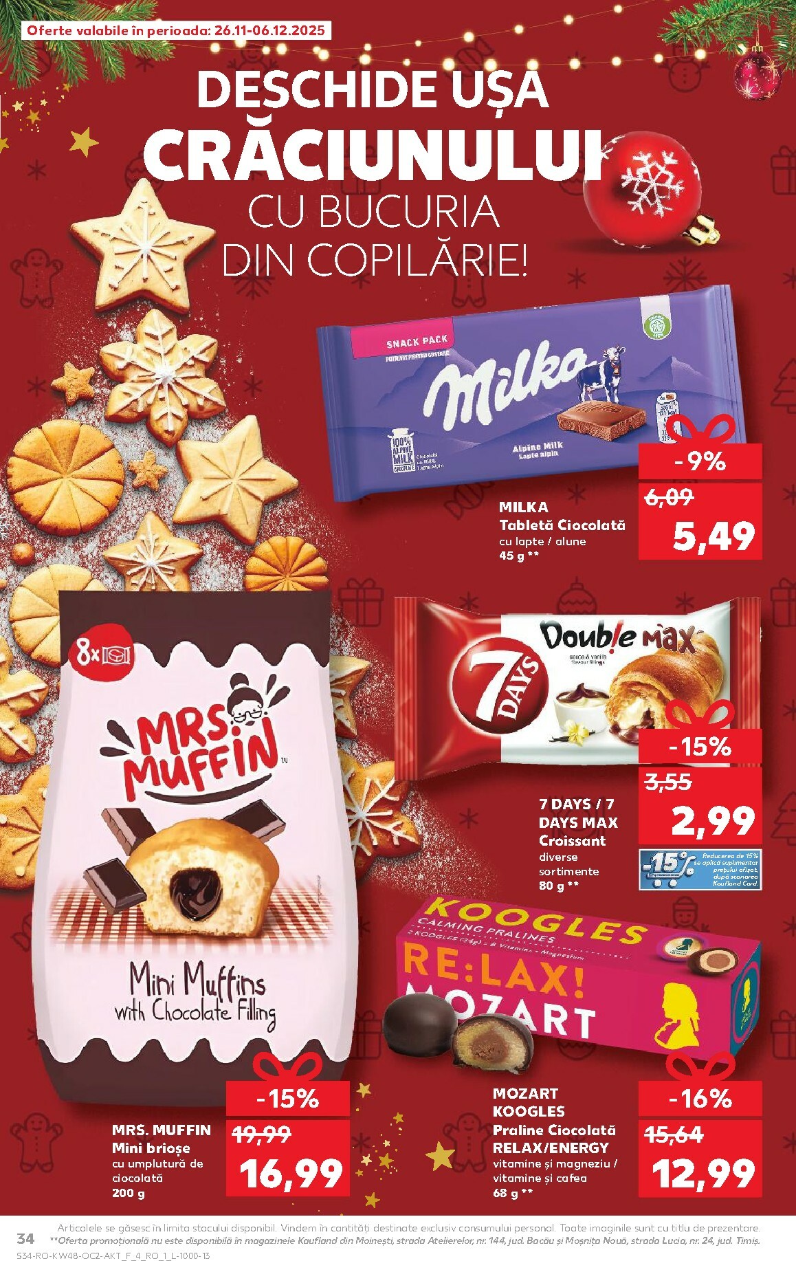 kaufland - Catalog Kaufland online – oferte valabile din 26.11. - page: 34