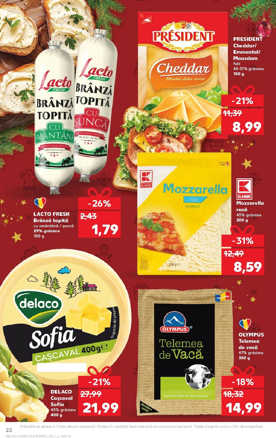 kaufland - Catalog Kaufland online – oferte valabile din 26.11. - page: 22