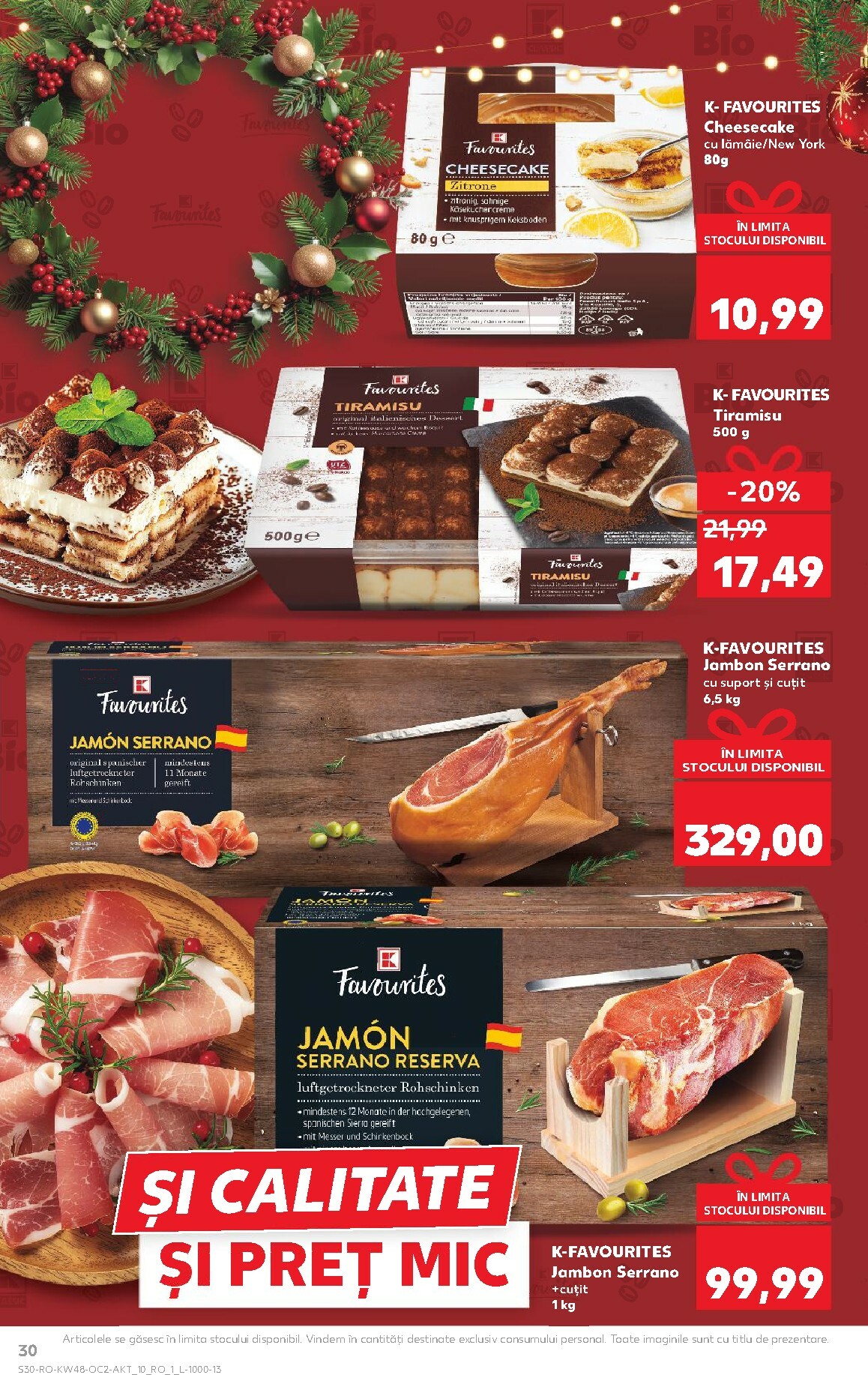 kaufland - Catalog Kaufland online – oferte valabile din 26.11. - page: 30