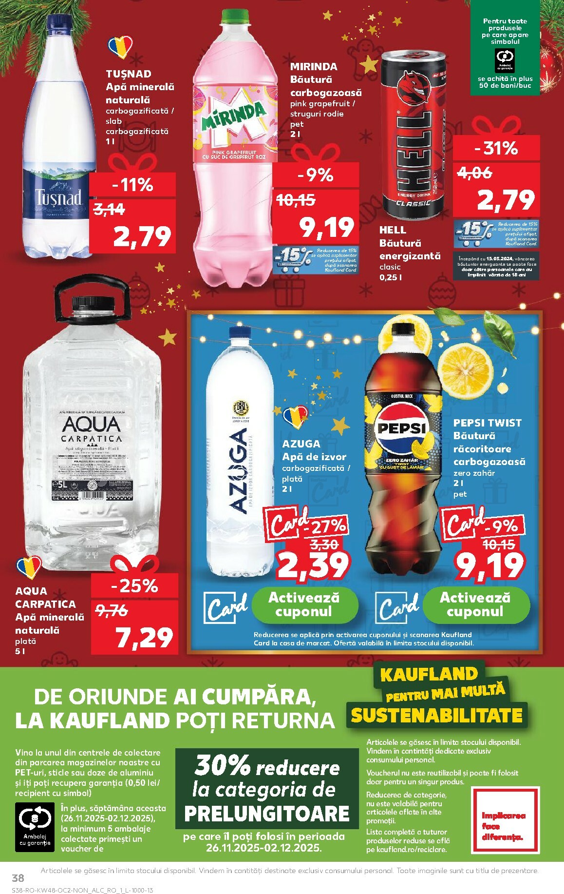 kaufland - Catalog Kaufland online – oferte valabile din 26.11. - page: 38