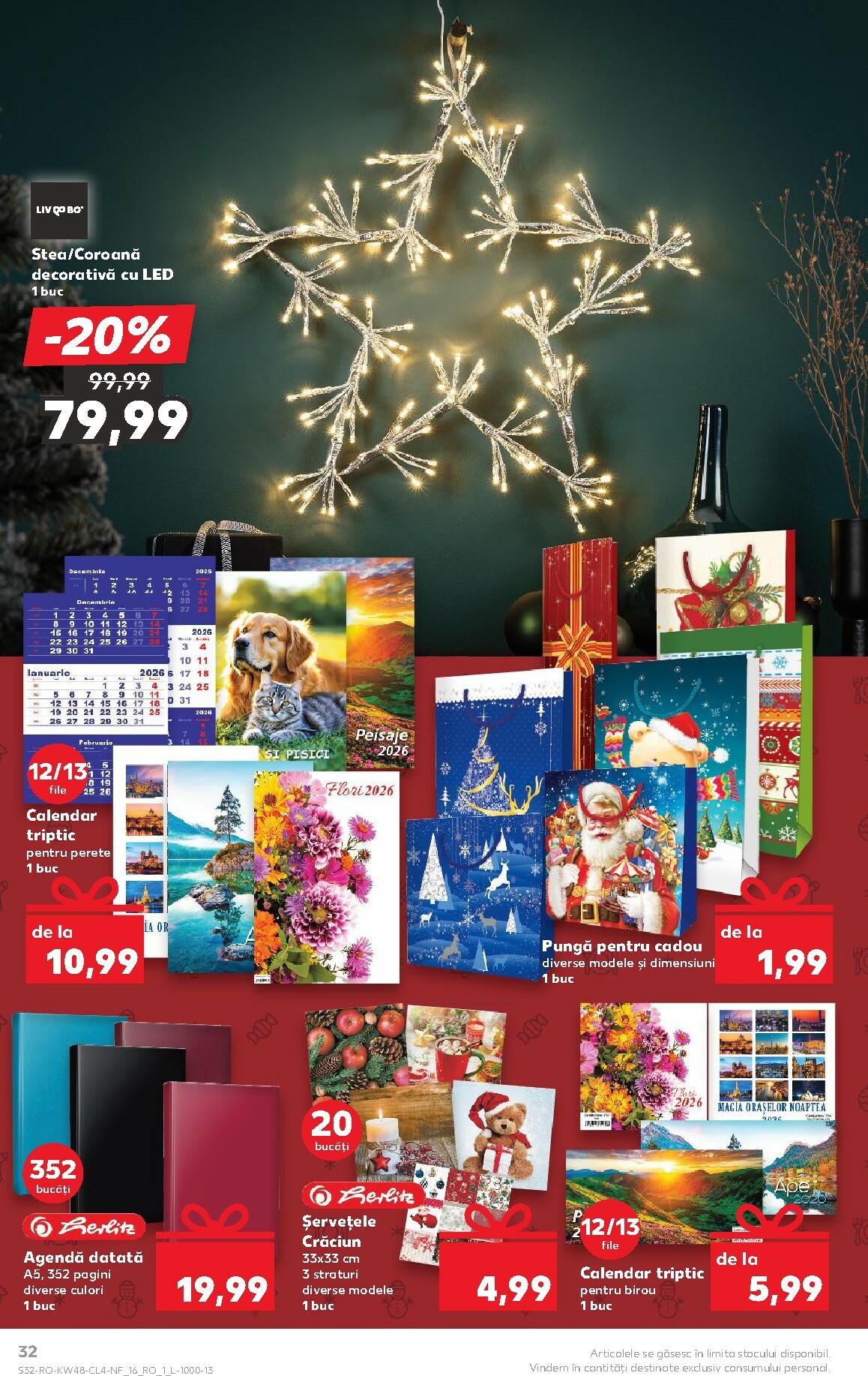 kaufland - Catalog Kaufland - Nonfood online – oferte valabile din 26.11. - page: 32