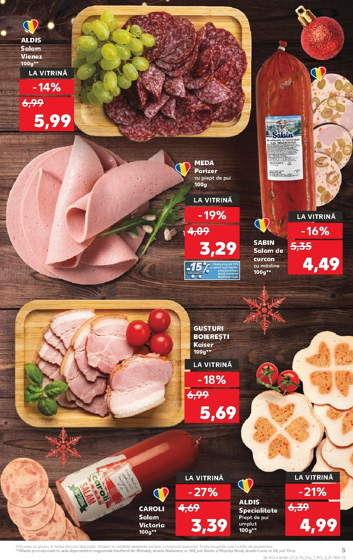 kaufland - Catalog Kaufland - Răsfoiește catalogul tematic online – oferte valabile din 03.12. - page: 5