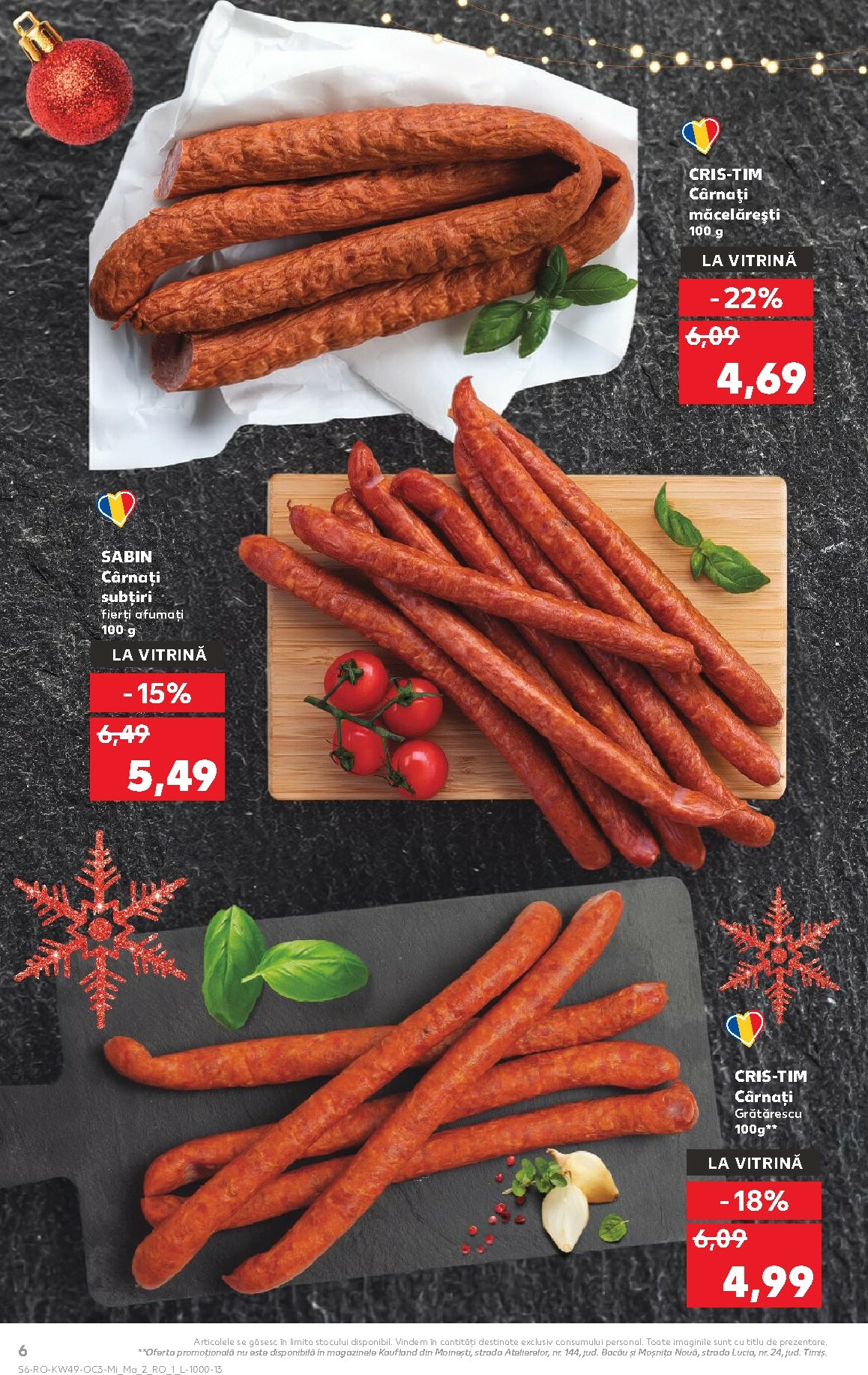 kaufland - Catalog Kaufland - Răsfoiește catalogul tematic online – oferte valabile din 03.12. - page: 6
