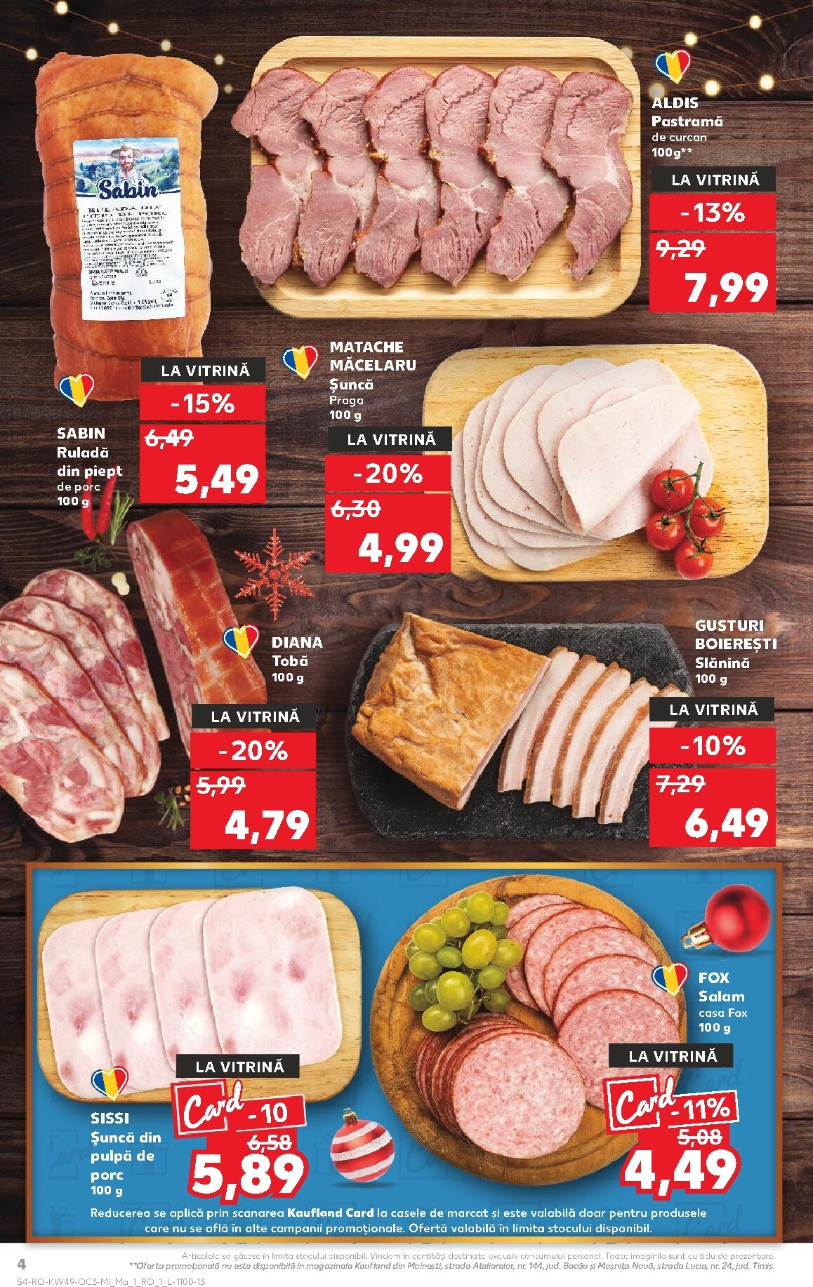 kaufland - Catalog Kaufland - Răsfoiește catalogul tematic online – oferte valabile din 03.12. - page: 4