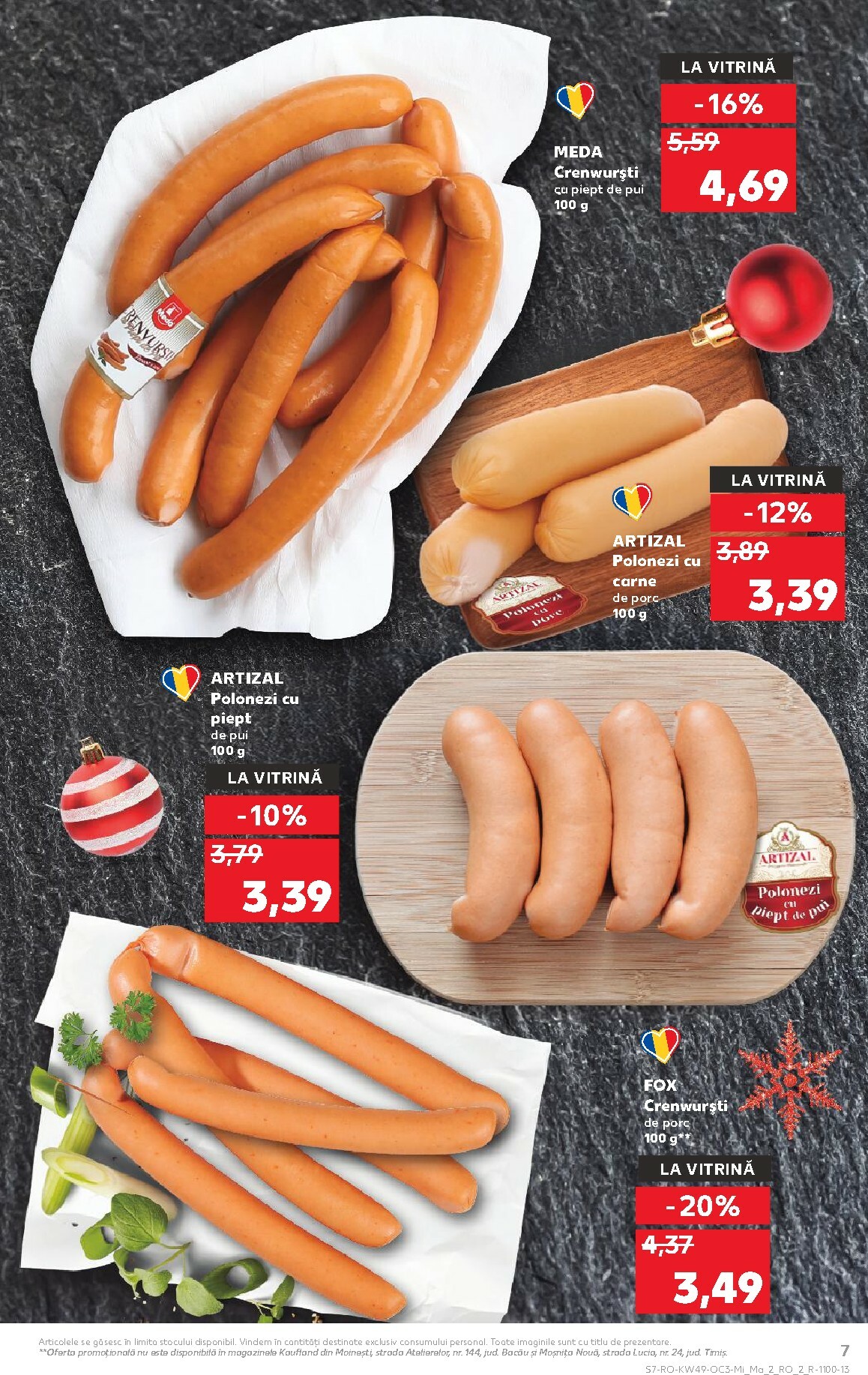 kaufland - Catalog Kaufland - Răsfoiește catalogul tematic online – oferte valabile din 03.12. - page: 7