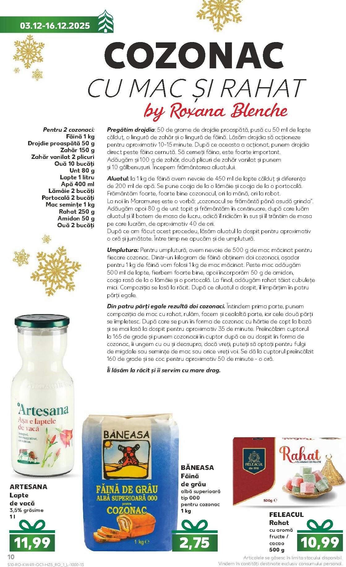 kaufland - Catalog Kaufland - Răsfoiește catalogul de Crăciun online – oferte valabile din 03.12. - page: 10