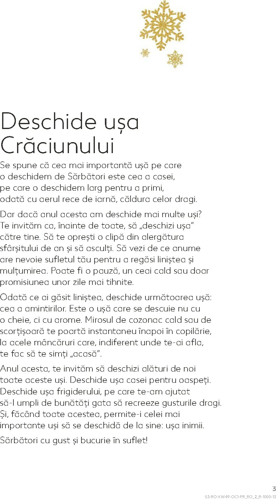 kaufland - Catalog Kaufland - Răsfoiește catalogul de Crăciun online – oferte valabile din 03.12. - page: 3