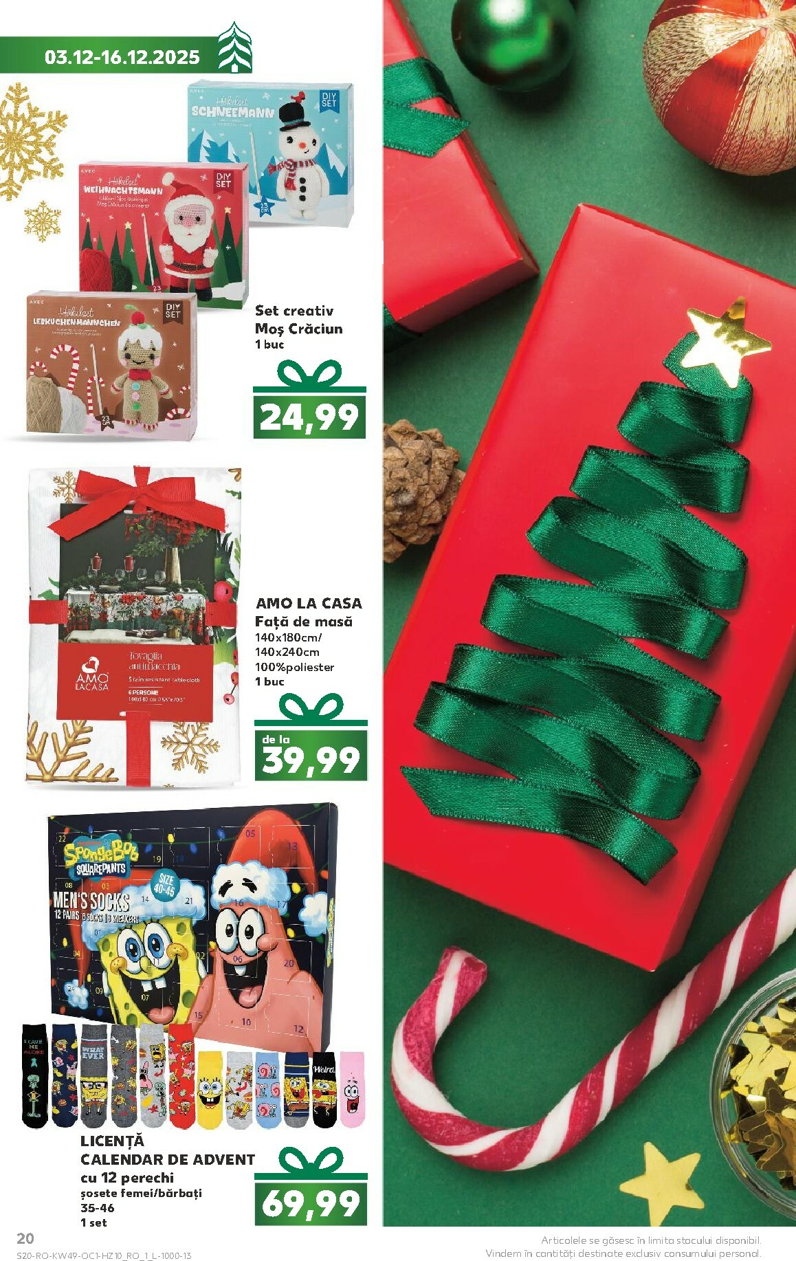 kaufland - Catalog Kaufland - Răsfoiește catalogul de Crăciun online – oferte valabile din 03.12. - page: 20
