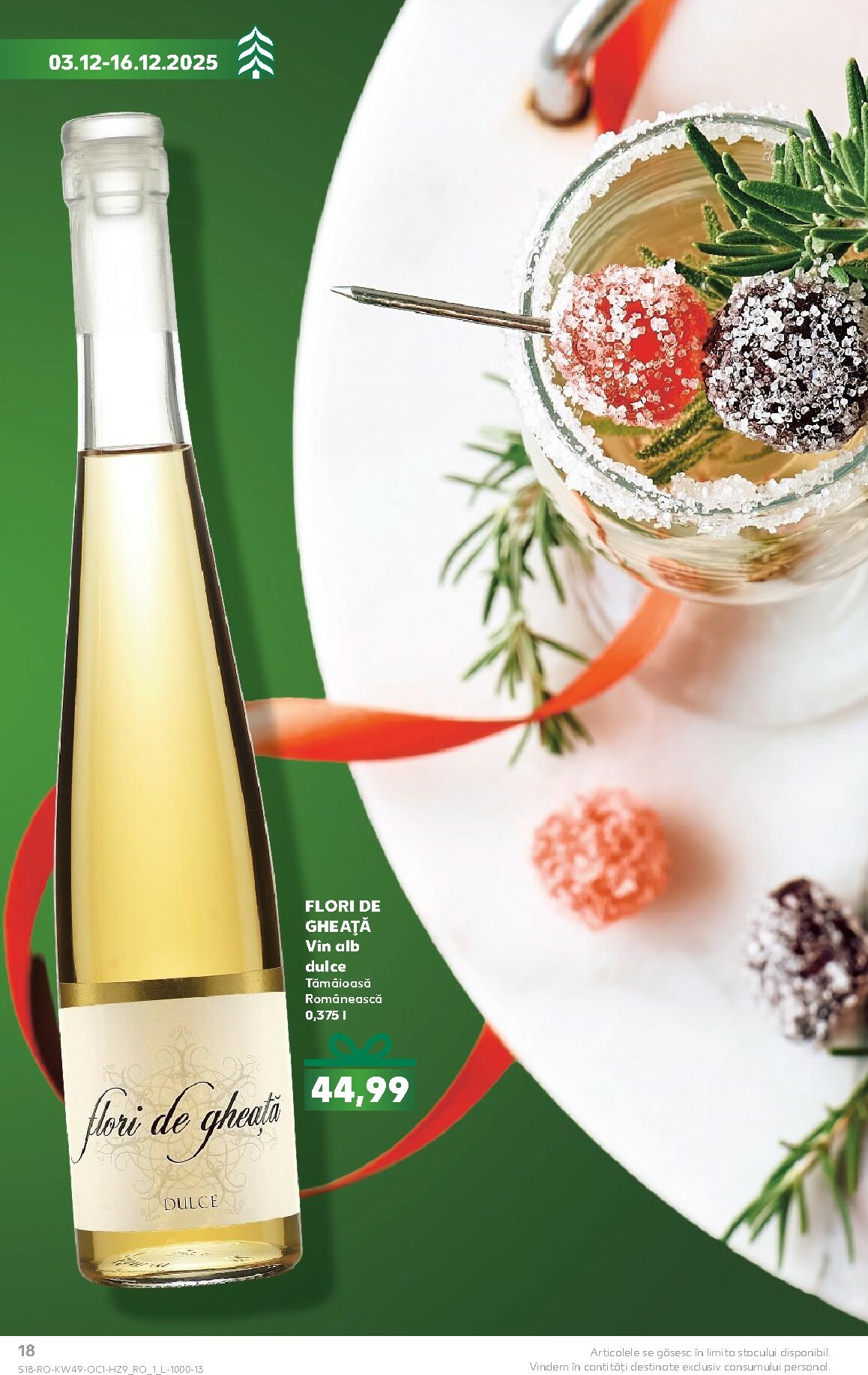 kaufland - Catalog Kaufland - Răsfoiește catalogul de Crăciun online – oferte valabile din 03.12. - page: 18