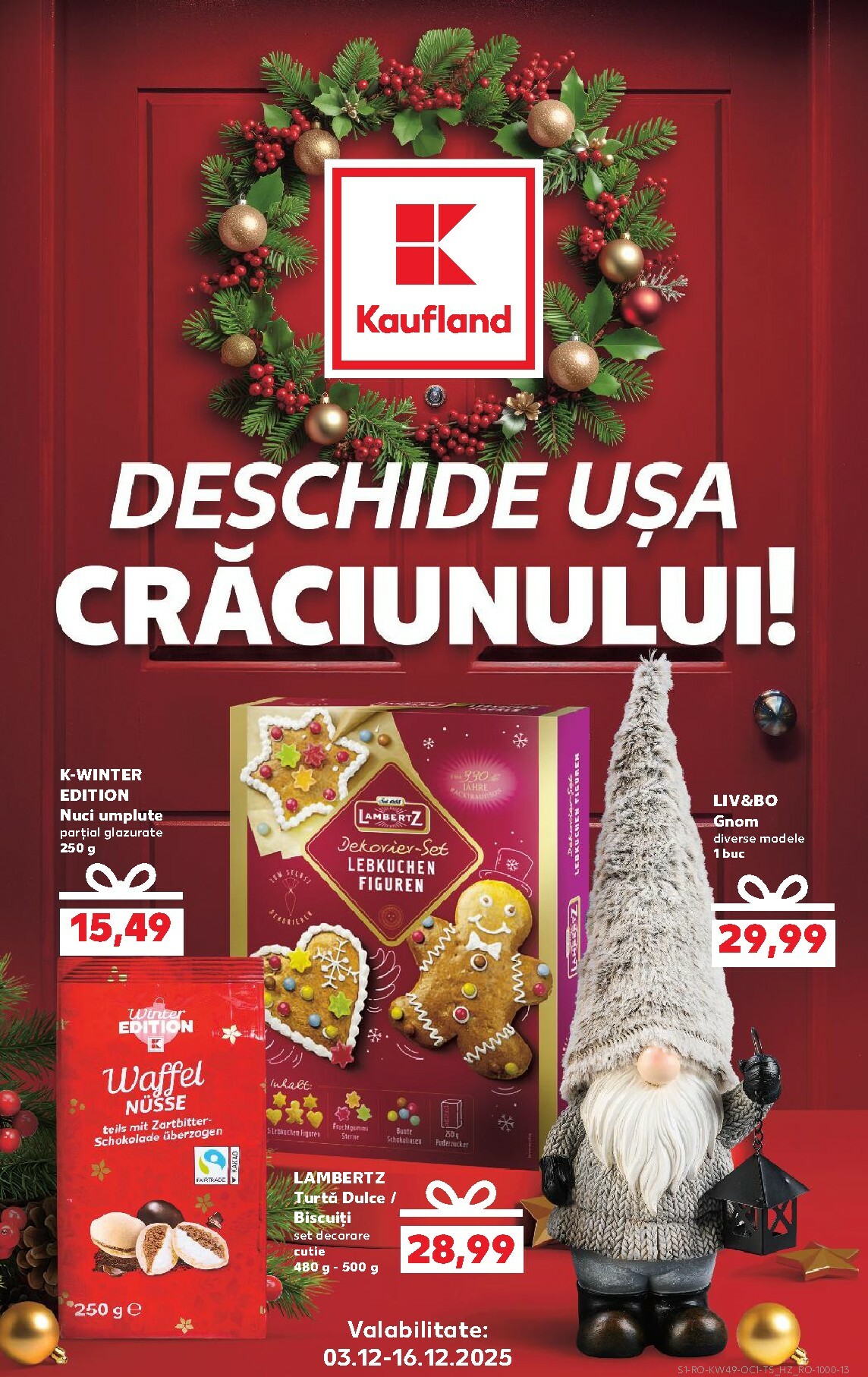 kaufland - Catalog Kaufland - Răsfoiește catalogul de Crăciun online – oferte valabile din 03.12.