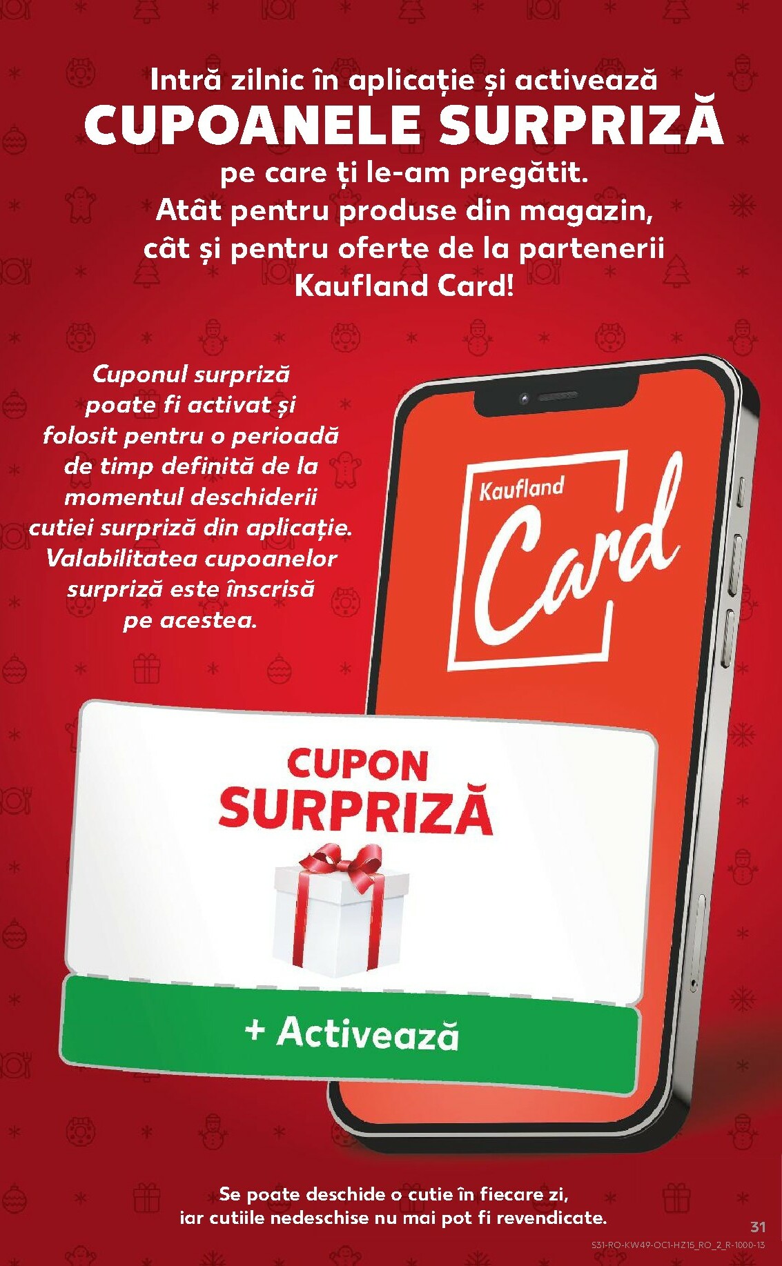 kaufland - Catalog Kaufland - Răsfoiește catalogul de Crăciun online – oferte valabile din 03.12. - page: 31