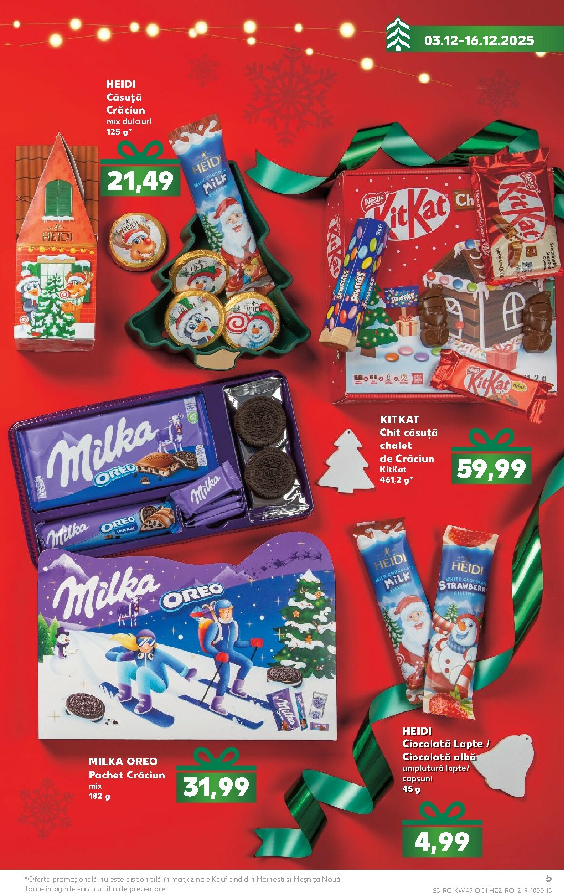 kaufland - Catalog Kaufland - Răsfoiește catalogul de Crăciun online – oferte valabile din 03.12. - page: 5